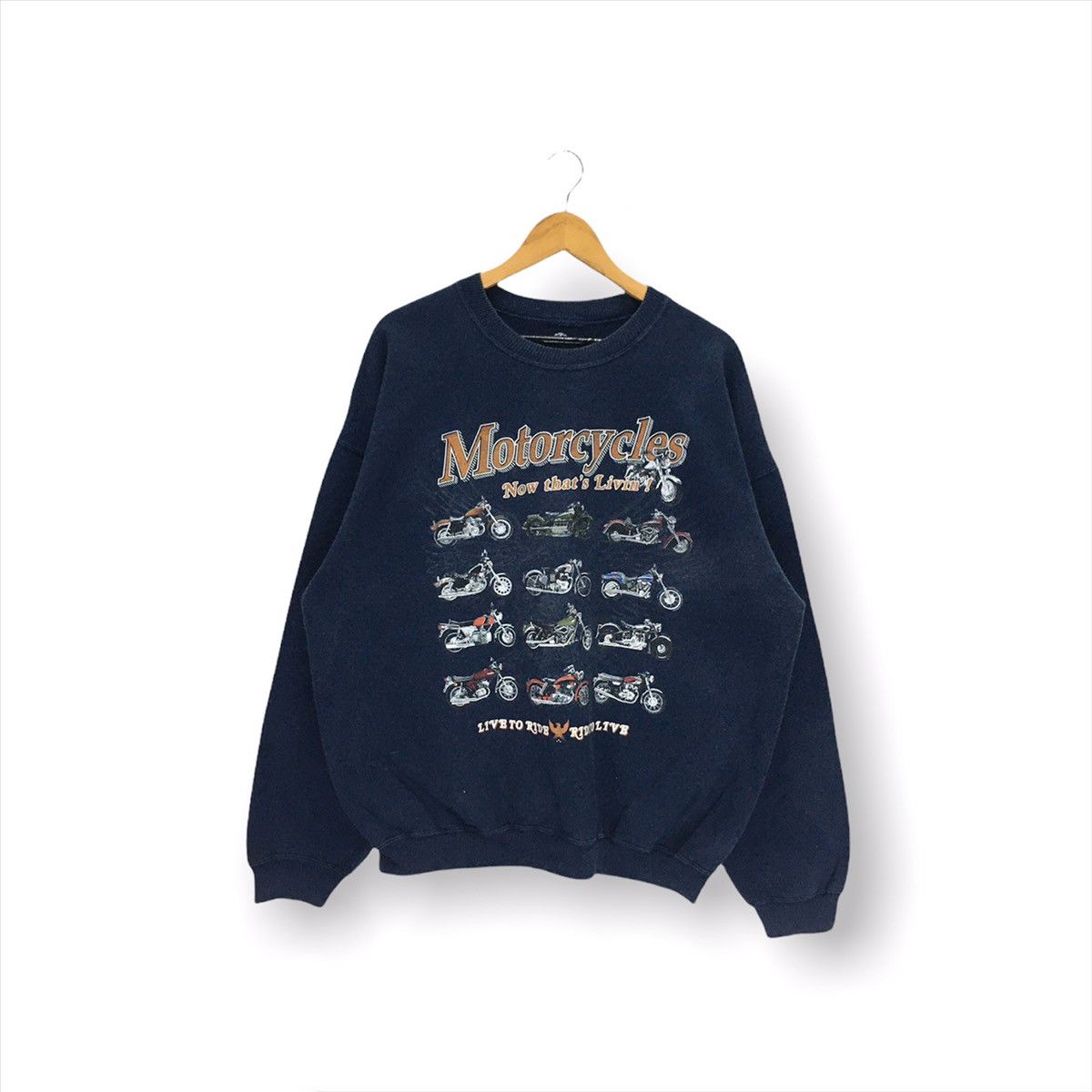 Sports Specialties Motorcycle Now That’ Livin Classic Sweatshirt Size US L / EU 52-54 / 3 - 1 Thumbnail