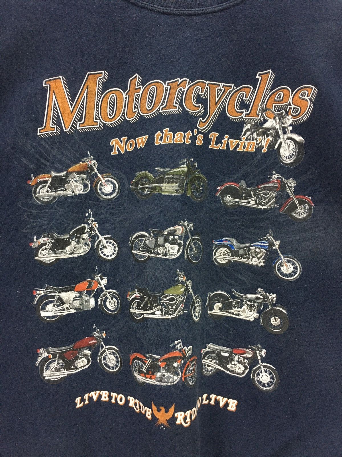 Sports Specialties Motorcycle Now That’ Livin Classic Sweatshirt Size US L / EU 52-54 / 3 - 2 Thumbnail