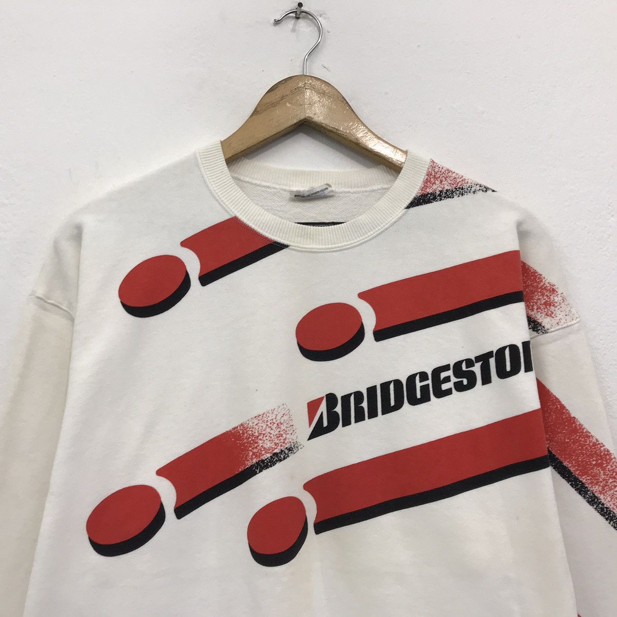 Sports Specialties × Vintage Vintage Bridgestone Sweatshirt Crewneck Biglogo Design Size US M / EU 48-50 / 2 - 4 Thumbnail