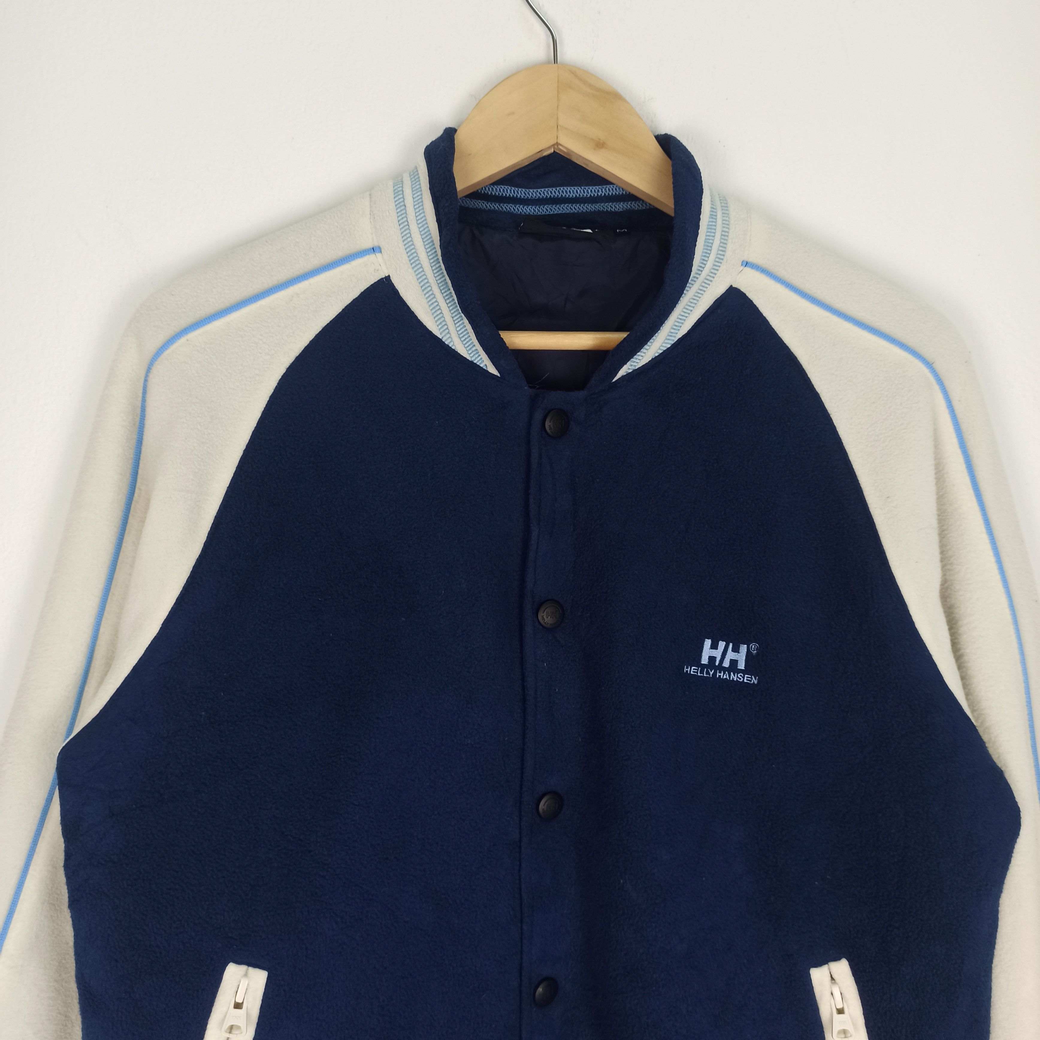 Helly Hansen 🔥Rare🔥 Helly Hansen Fleece Jacket Varsity Size US M / EU 48-50 / 2 - 2 Thumbnail