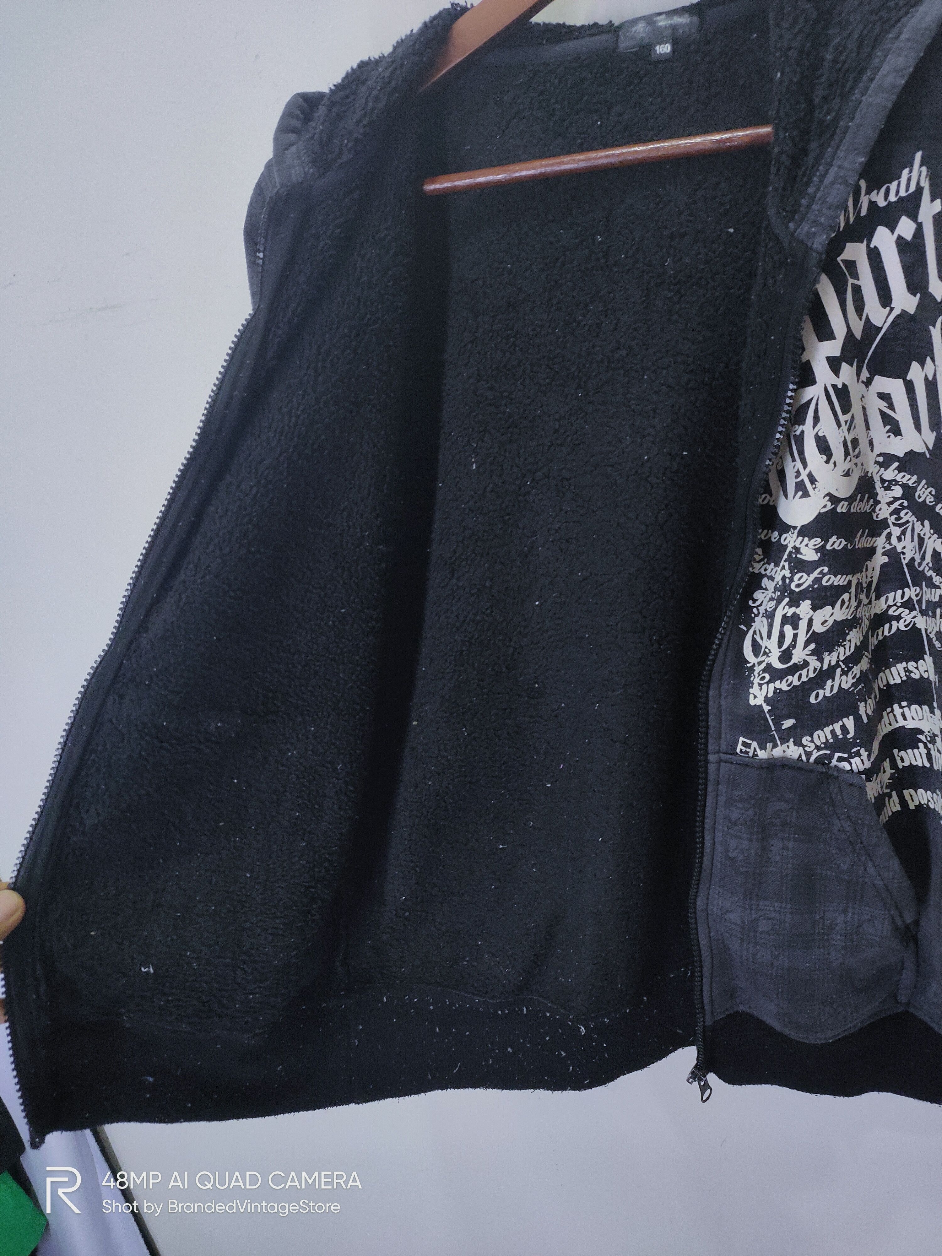Japanese Brand BEAUMERE Lightning Bolt Fullprinted Sweater Hoodie Jacket Size US M / EU 48-50 / 2 - 14 Thumbnail