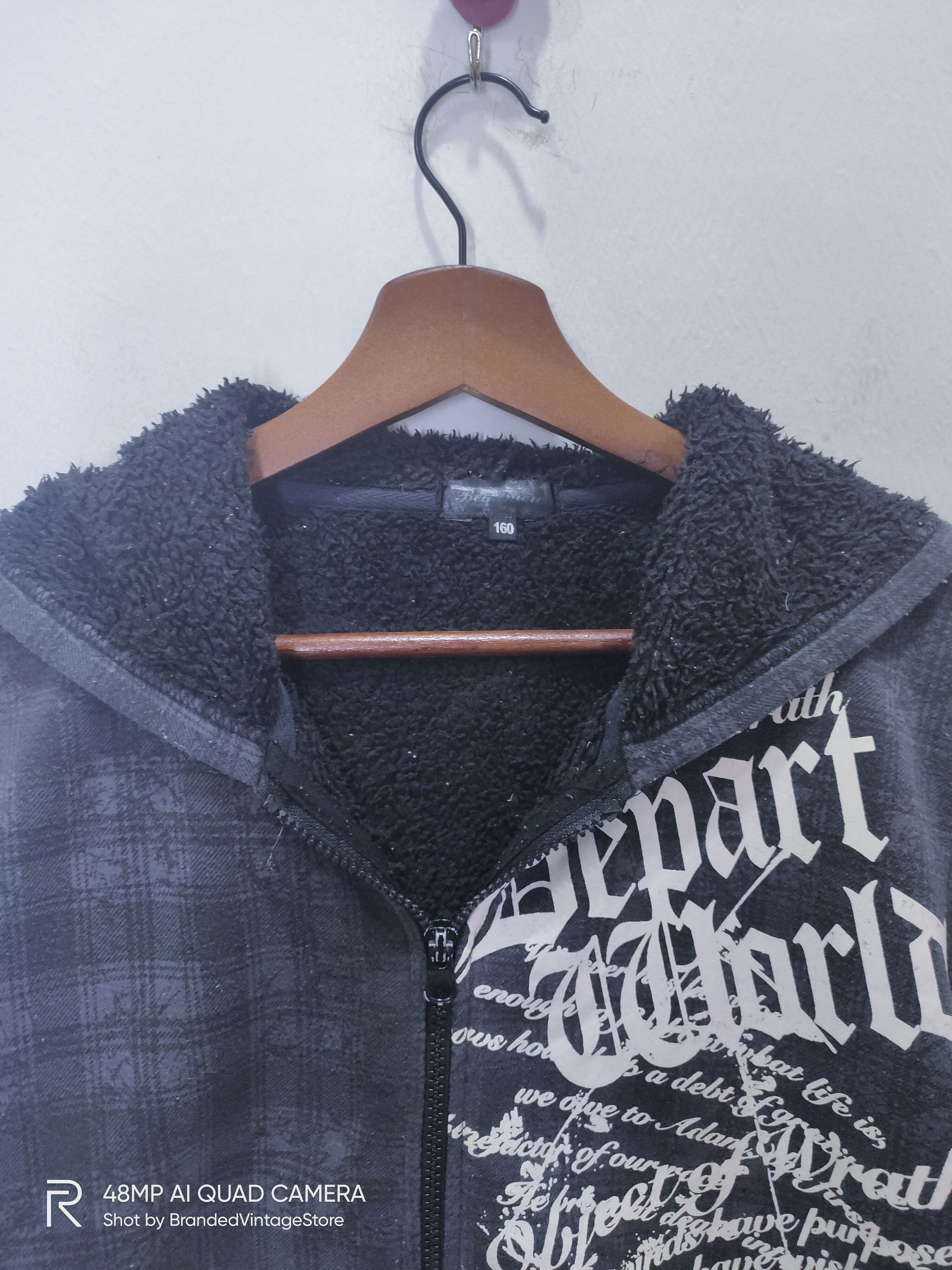 Japanese Brand BEAUMERE Lightning Bolt Fullprinted Sweater Hoodie Jacket Size US M / EU 48-50 / 2 - 9 Thumbnail