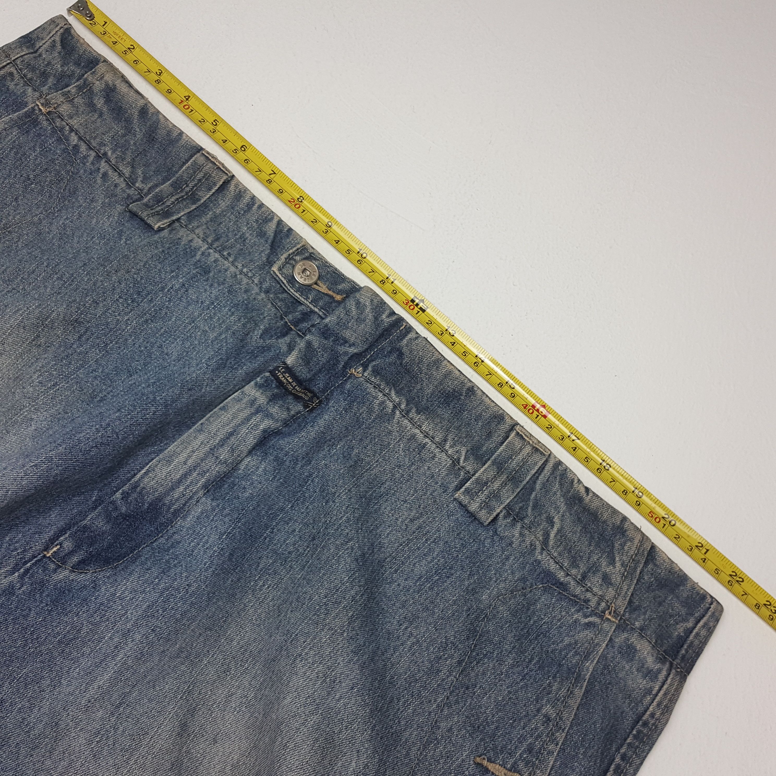Marithe + Francois Girbaud × Vintage Vintage MARITHE FRANCOIS GIRBAUD Big Cutting Design Jeans Size US 44 / EU 60 - 7 Thumbnail