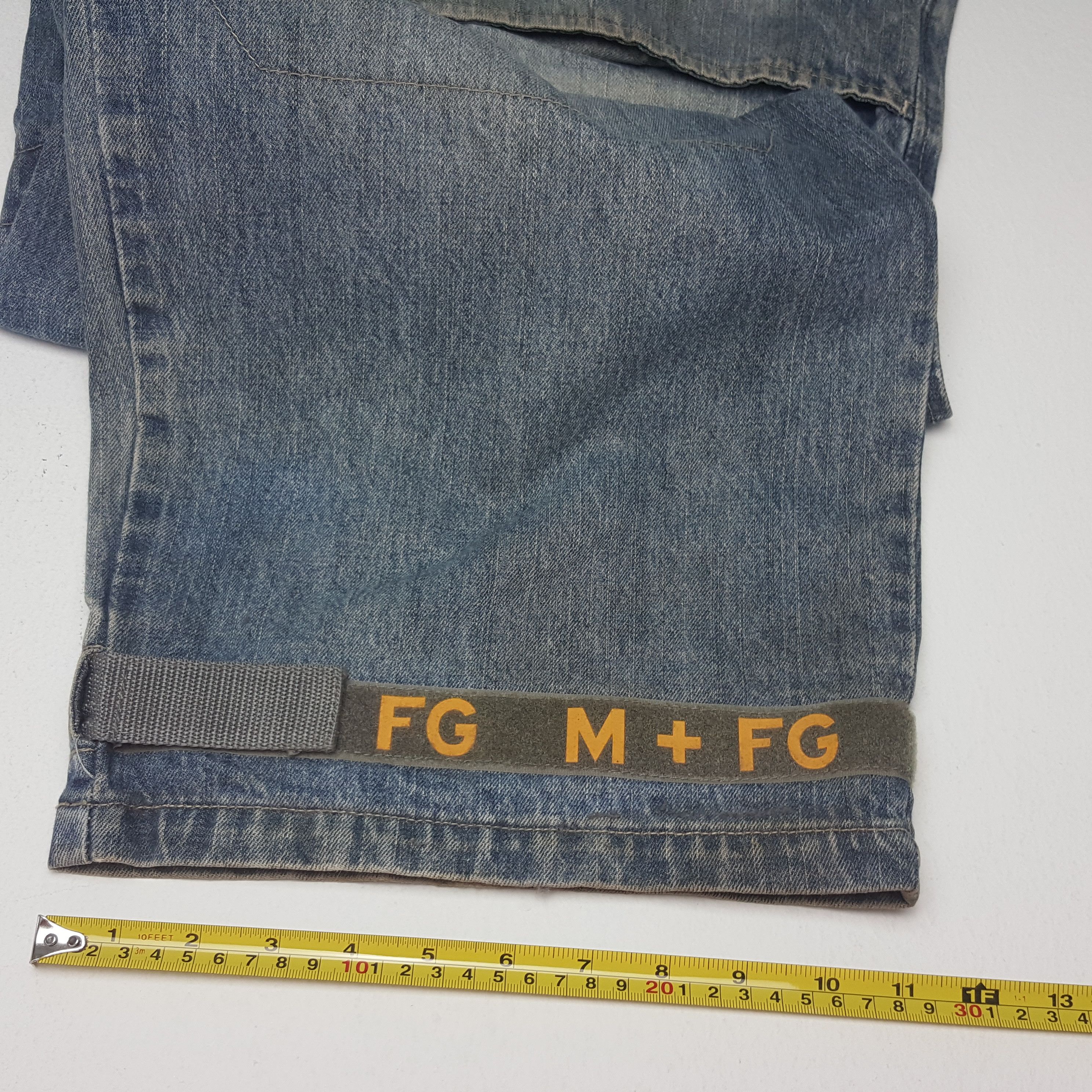 Marithe + Francois Girbaud × Vintage Vintage MARITHE FRANCOIS GIRBAUD Big Cutting Design Jeans Size US 44 / EU 60 - 11 Thumbnail