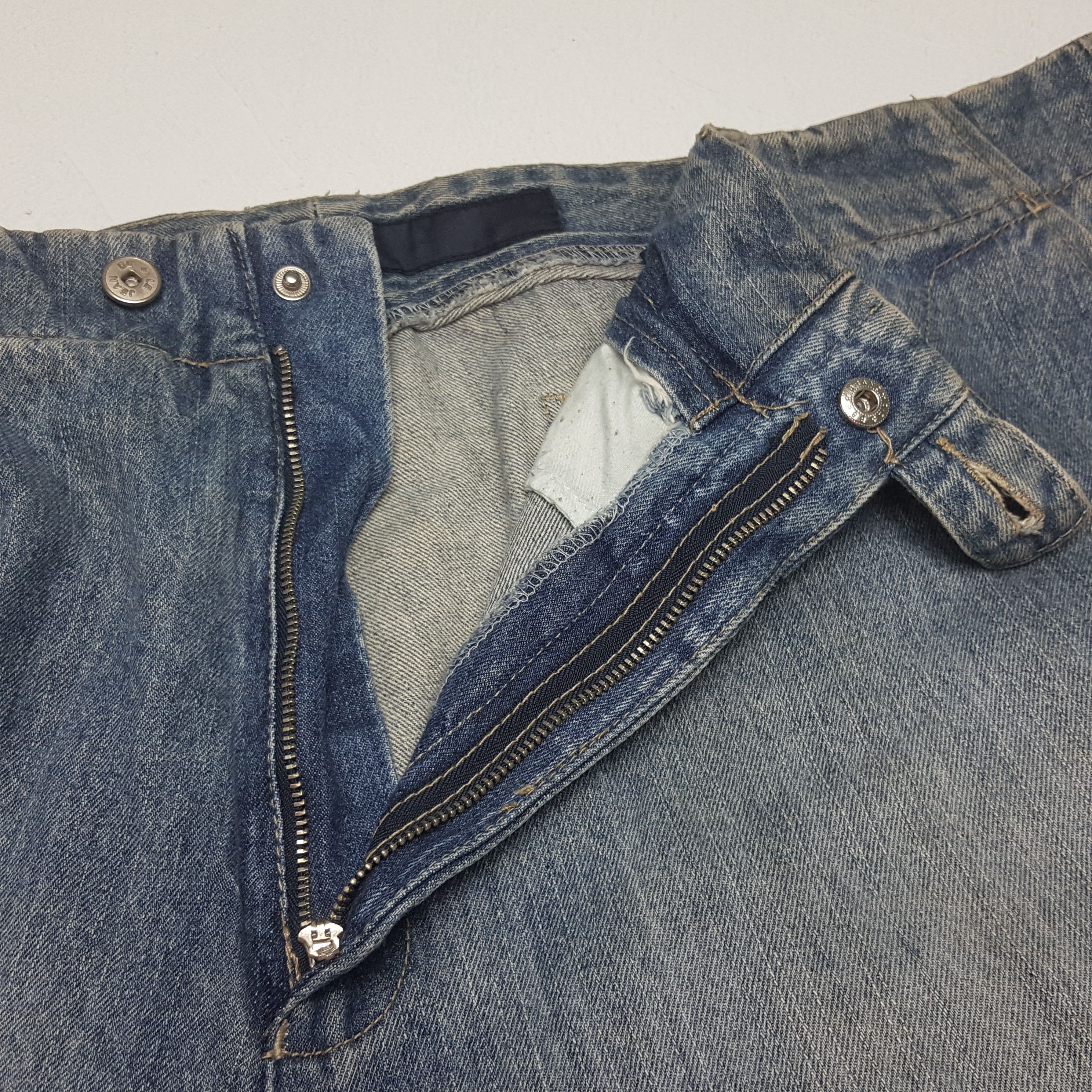 Marithe + Francois Girbaud × Vintage Vintage MARITHE FRANCOIS GIRBAUD Big Cutting Design Jeans Size US 44 / EU 60 - 12 Thumbnail