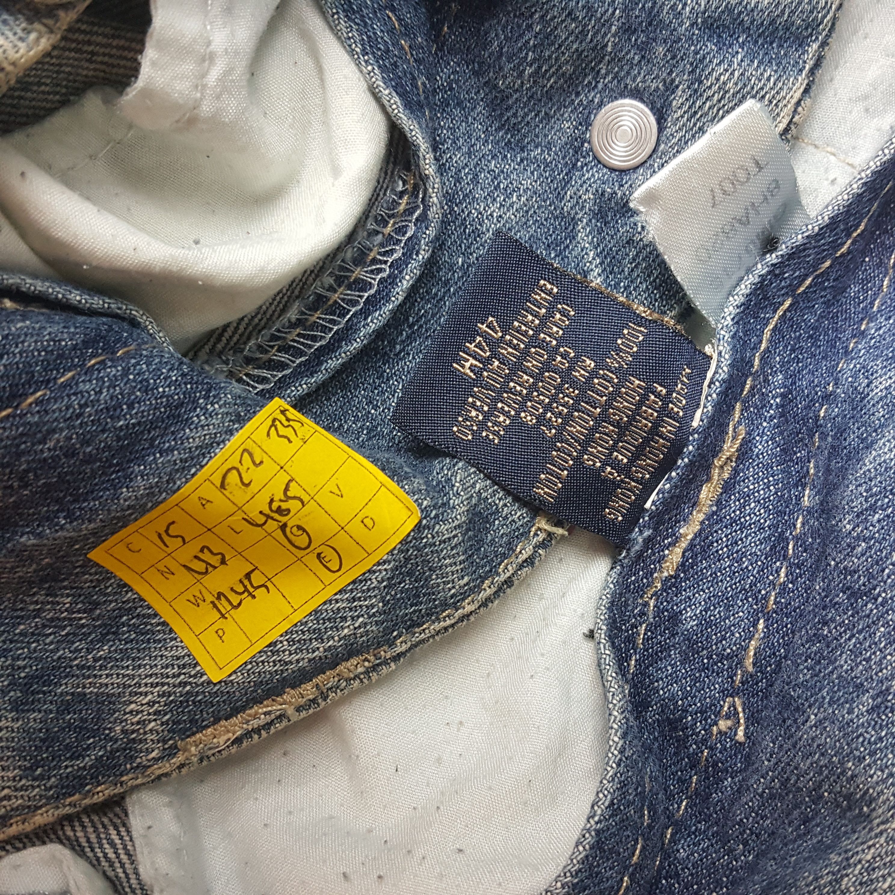 Marithe + Francois Girbaud × Vintage Vintage MARITHE FRANCOIS GIRBAUD Big Cutting Design Jeans Size US 44 / EU 60 - 13 Thumbnail