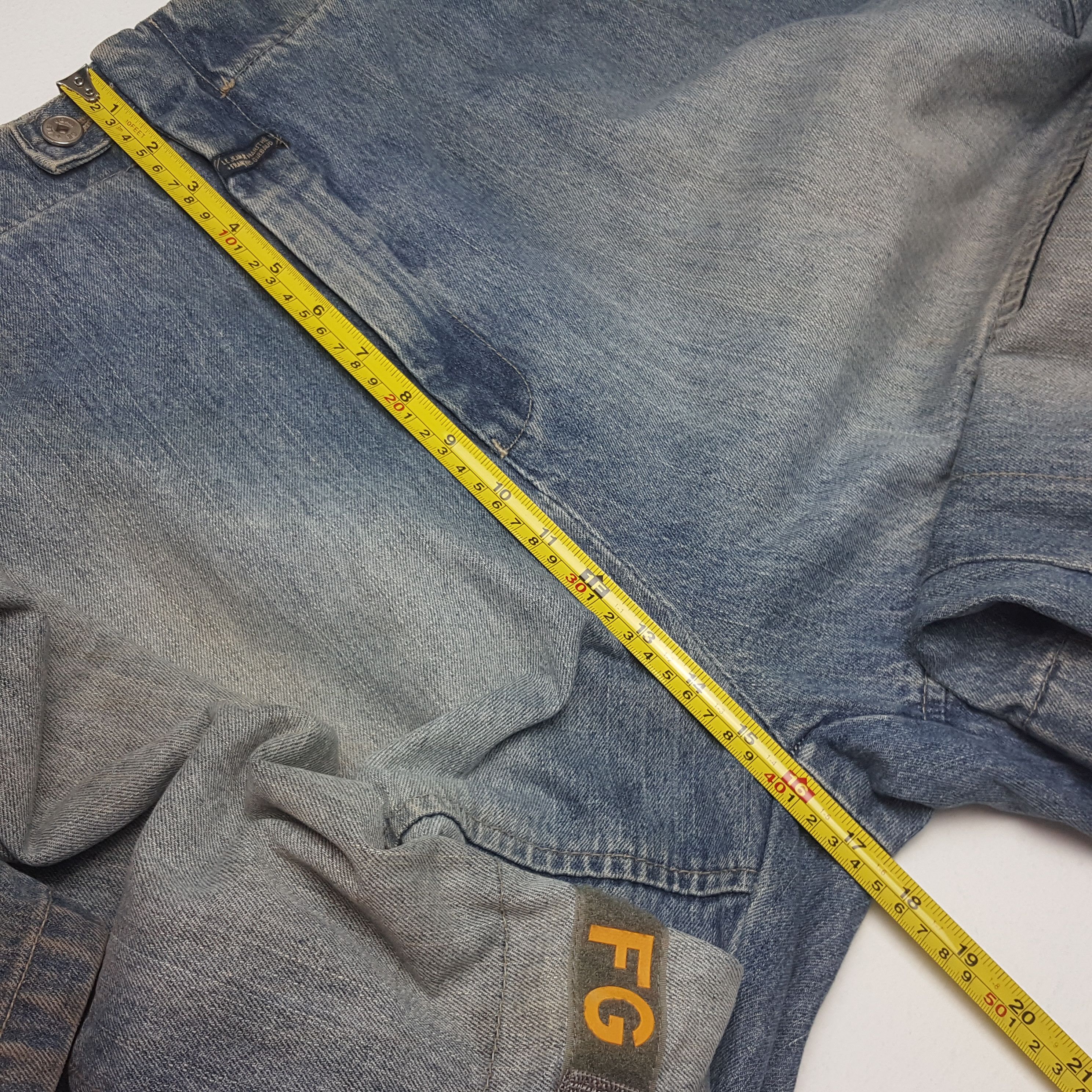 Marithe + Francois Girbaud × Vintage Vintage MARITHE FRANCOIS GIRBAUD Big Cutting Design Jeans Size US 44 / EU 60 - 8 Thumbnail