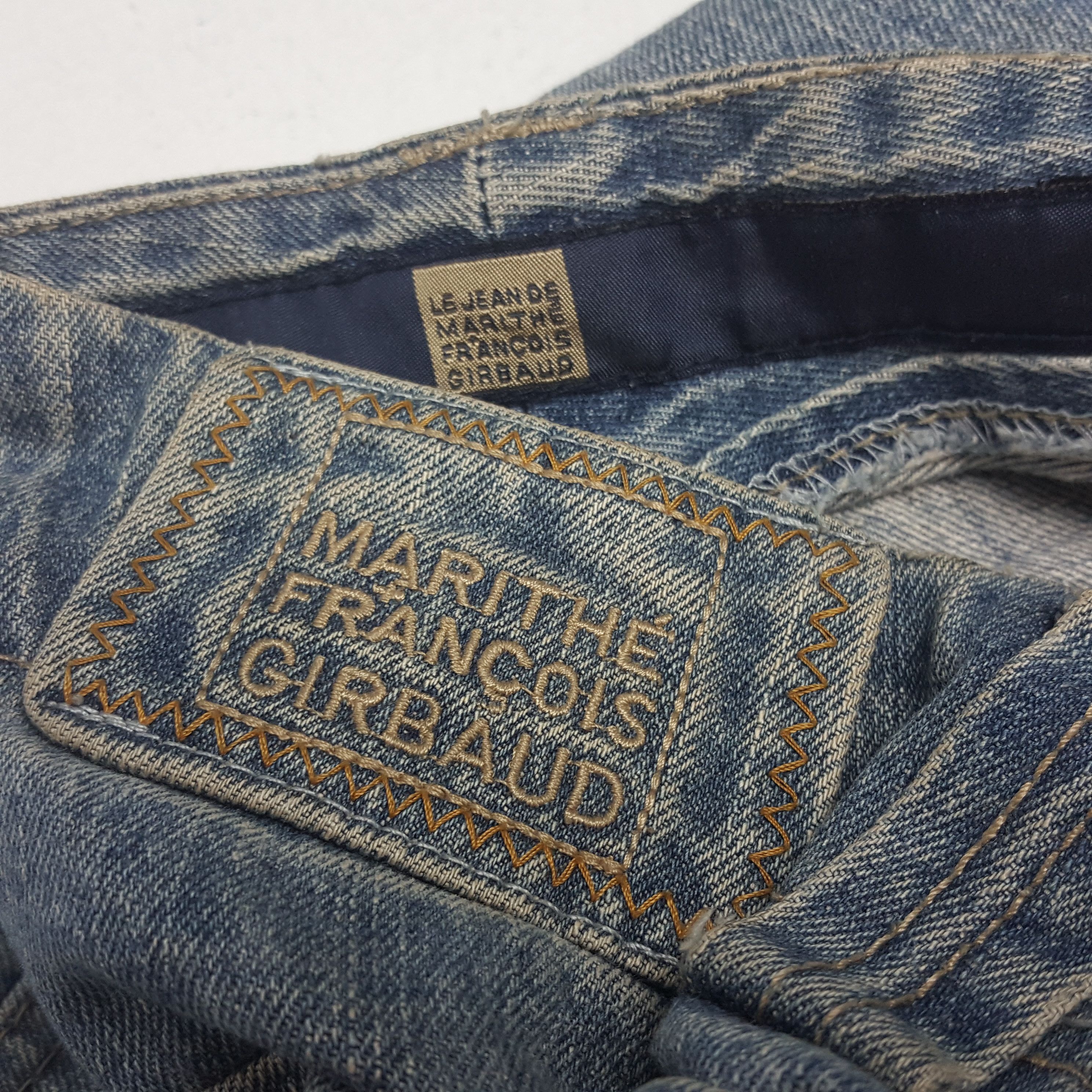 Marithe + Francois Girbaud × Vintage Vintage MARITHE FRANCOIS GIRBAUD Big Cutting Design Jeans Size US 44 / EU 60 - 14 Thumbnail
