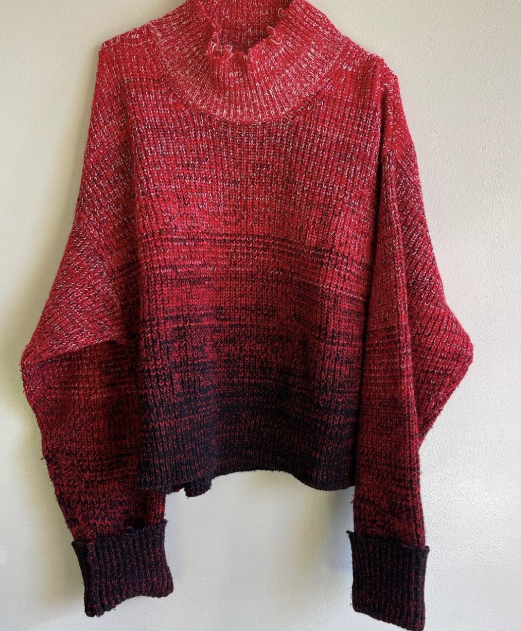 Helmut Lang RARE GRAIL helmut lang runway mohair knit sweater Size US M / EU 48-50 / 2 - 1 Thumbnail