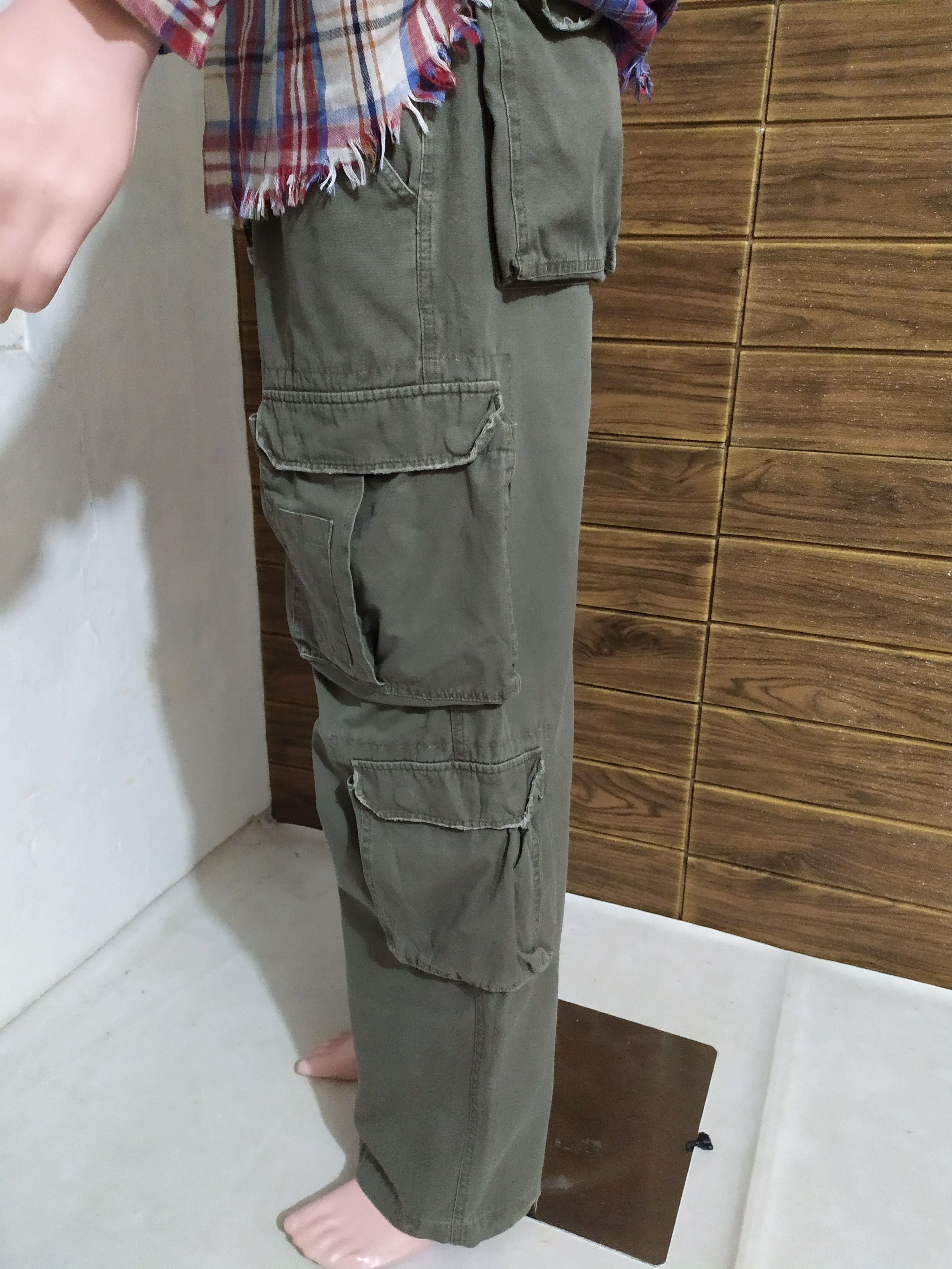 Abercrombie & Fitch 🔥Abercrombie & Fitch Multipocket Cargo Tactical Pants Size US 32 / EU 48 - 4 Thumbnail