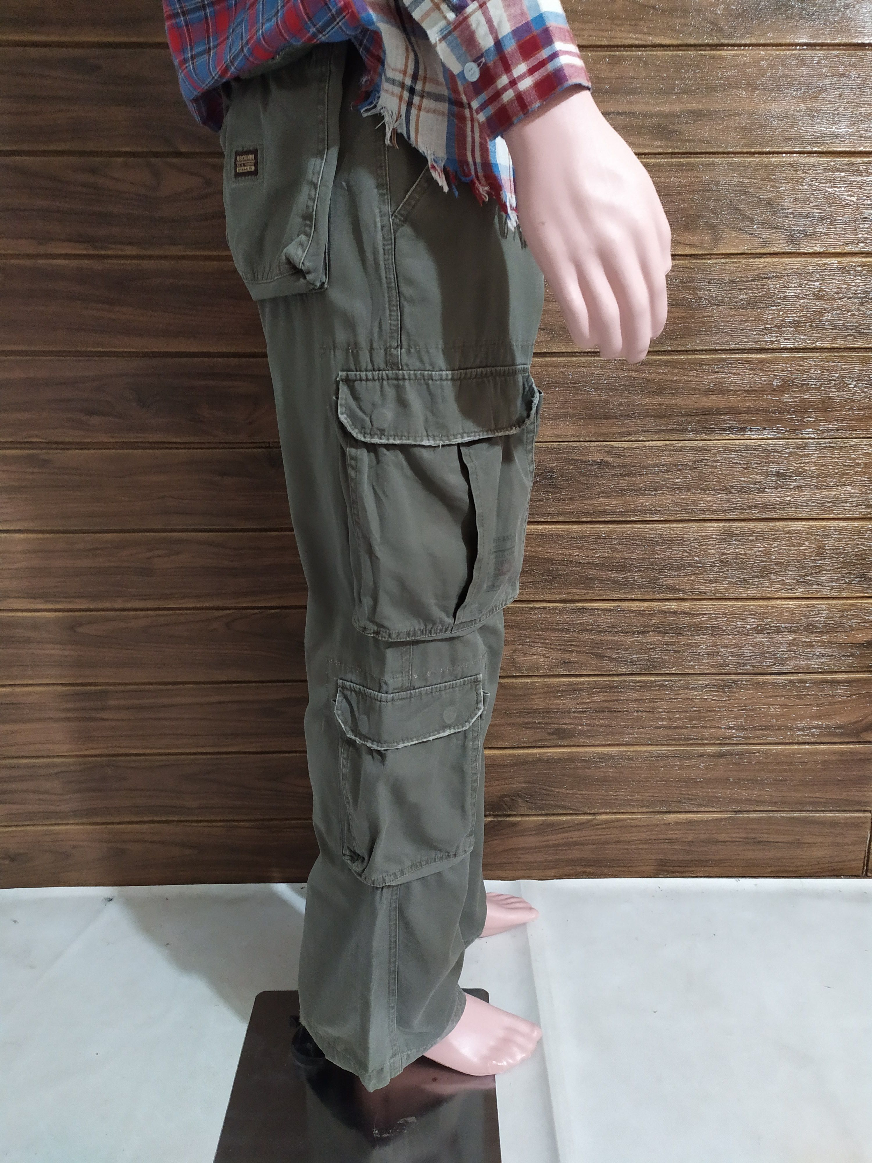 Abercrombie & Fitch 🔥Abercrombie & Fitch Multipocket Cargo Tactical Pants Size US 32 / EU 48 - 3 Thumbnail