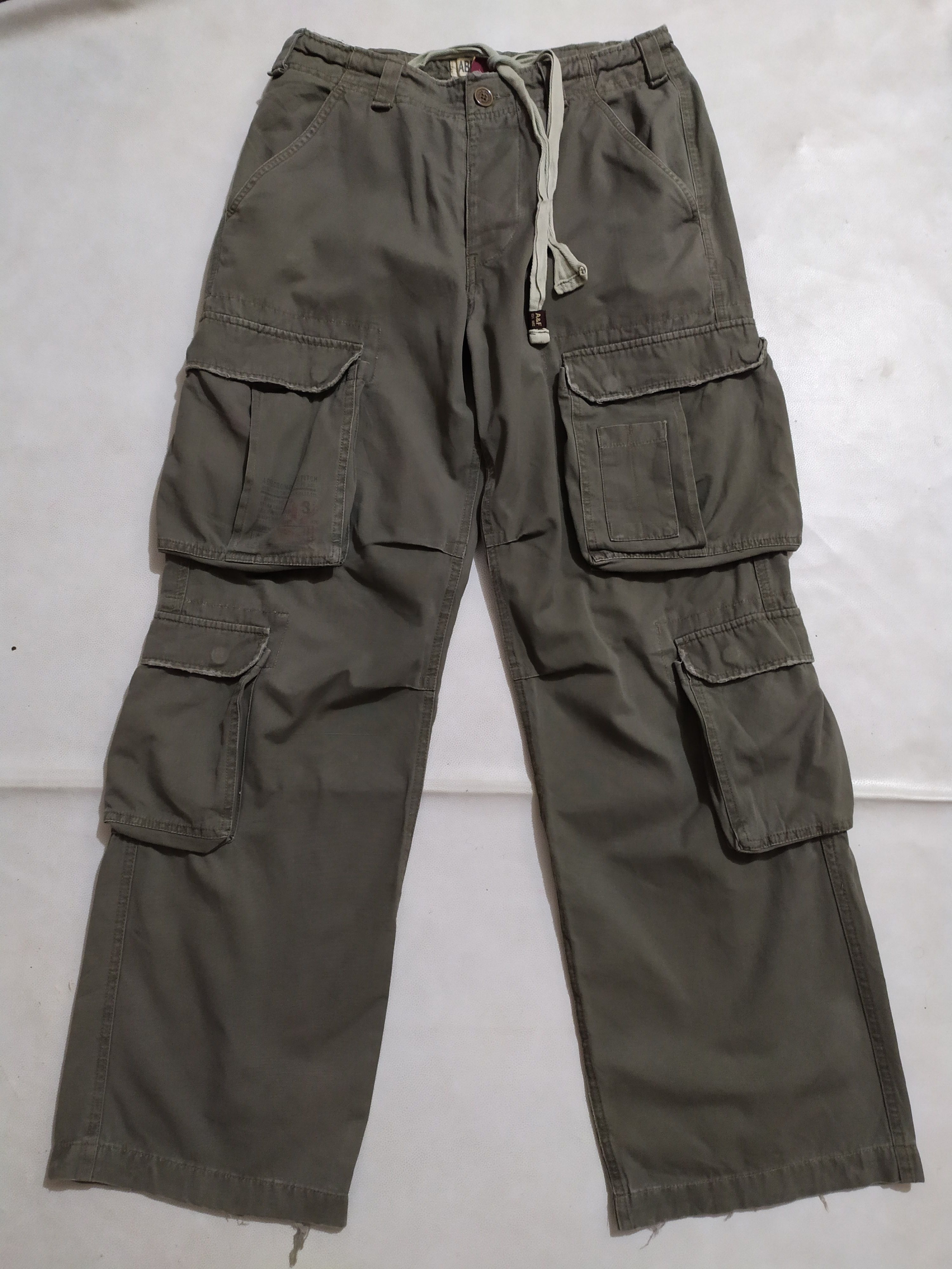 Abercrombie & Fitch 🔥Abercrombie & Fitch Multipocket Cargo Tactical Pants Size US 32 / EU 48 - 5 Thumbnail
