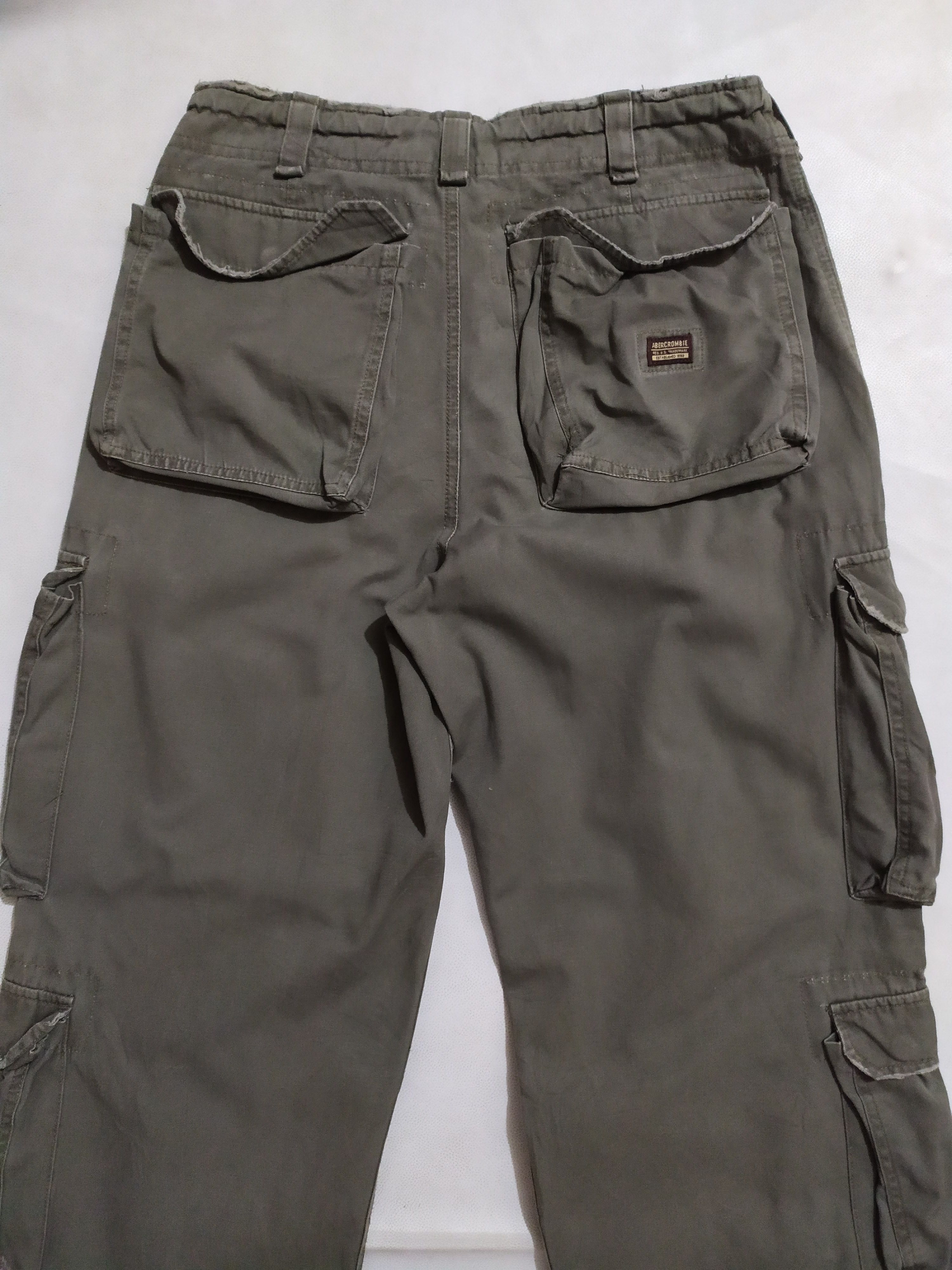 Abercrombie & Fitch 🔥Abercrombie & Fitch Multipocket Cargo Tactical Pants Size US 32 / EU 48 - 11 Thumbnail