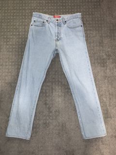 Supreme Stone Washed Slim Jean | Grailed