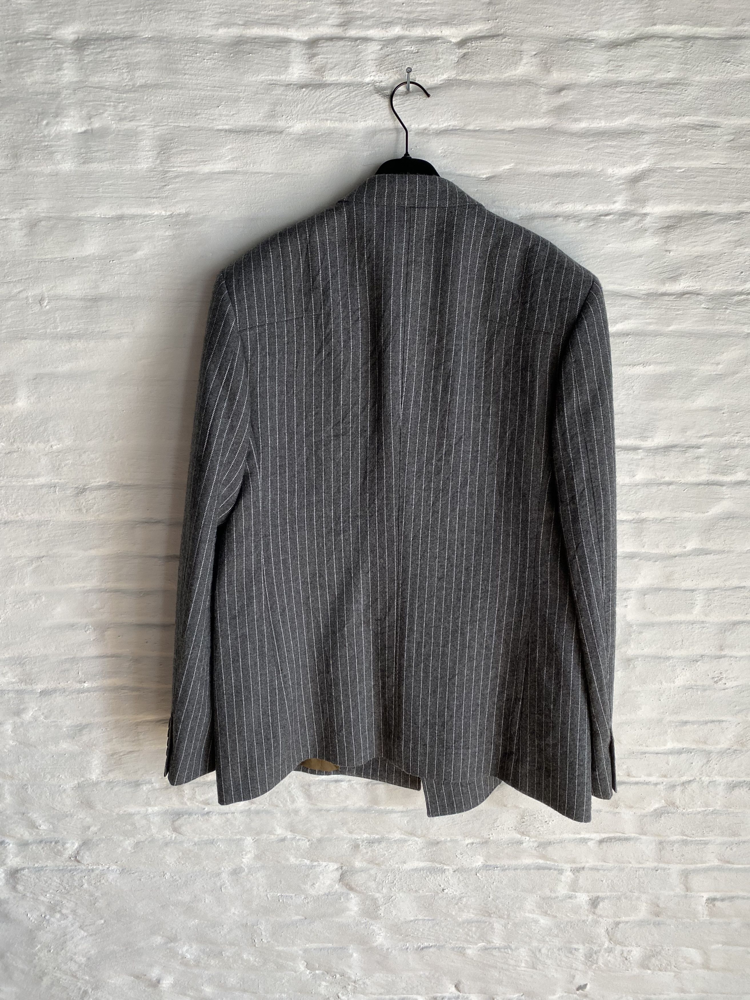 Haider Ackermann HA Wool Stripe Double breasted Blazer Size 52 Size US L / EU 52-54 / 3 - 7 Thumbnail