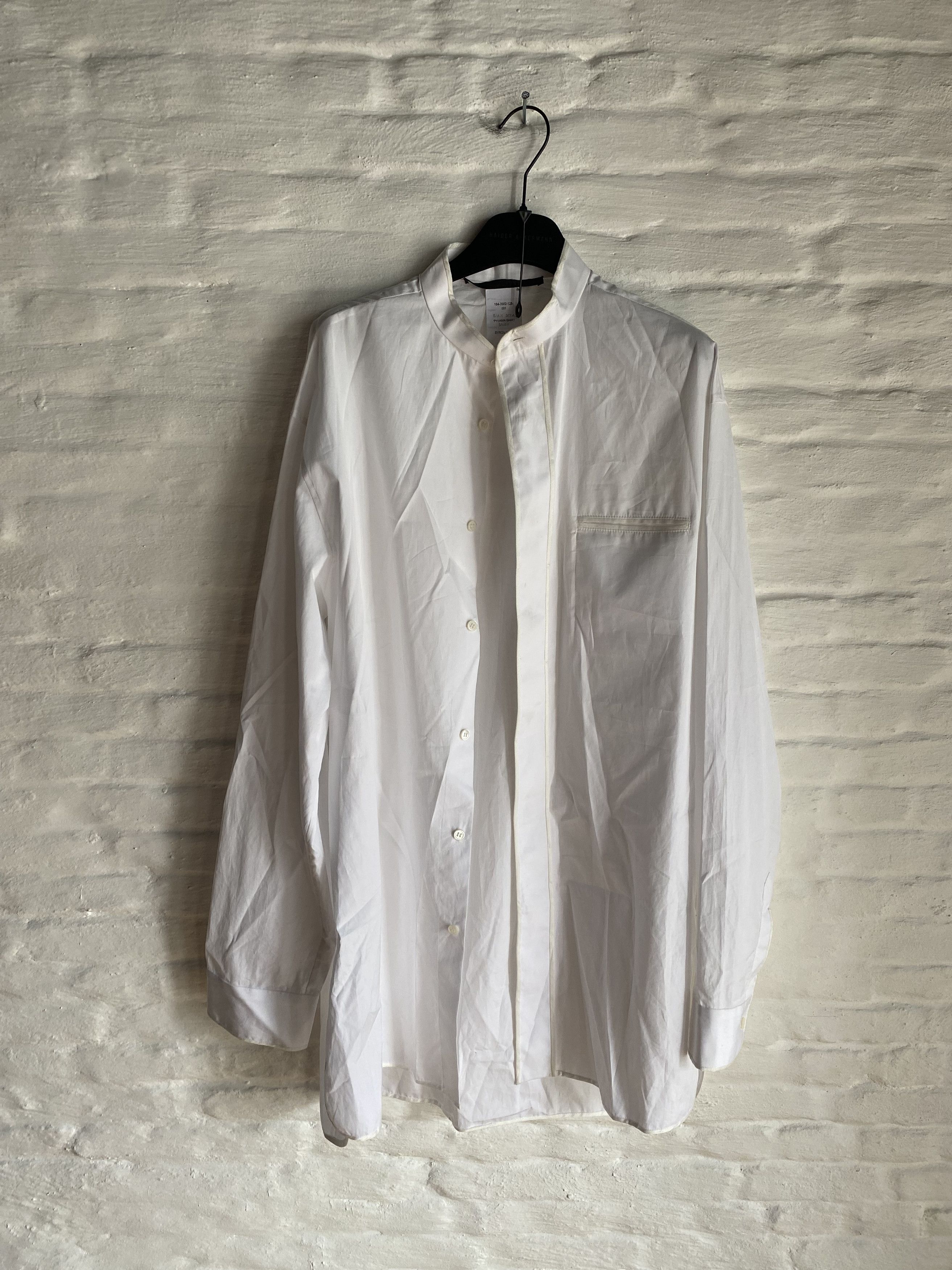 Haider Ackermann White Oversized Shirt Size US S / EU 44-46 / 1 - 1 Thumbnail