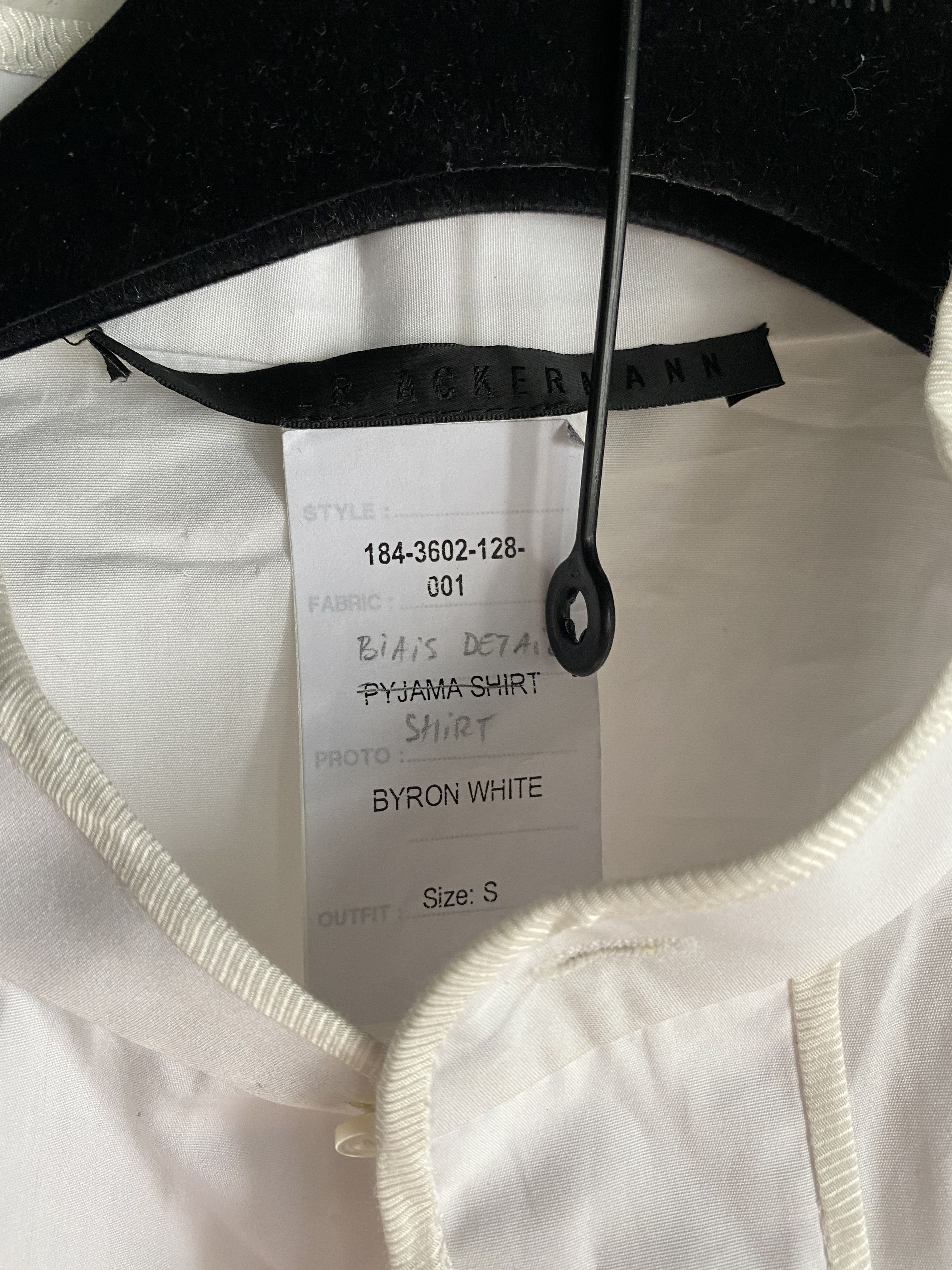 Haider Ackermann White Oversized Shirt Size US S / EU 44-46 / 1 - 3 Thumbnail