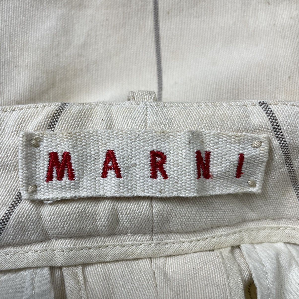 Marni 🔥MARNI STRIPED CASUAL PANTS Size 30" / US 8 / IT 44 - 5 Thumbnail