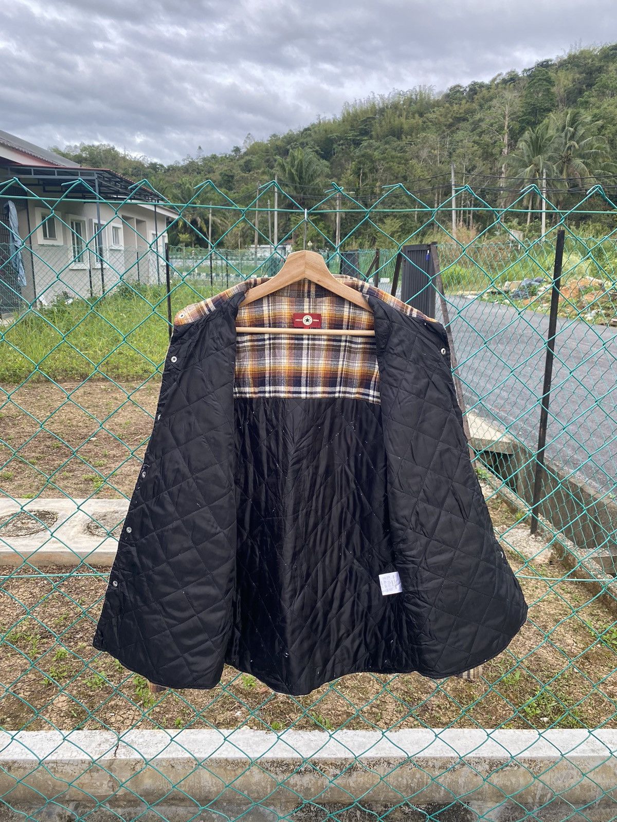 Converse × Flannel Converse Shadow Plaid Quilted Flannel Size US L / EU 52-54 / 3 - 3 Thumbnail