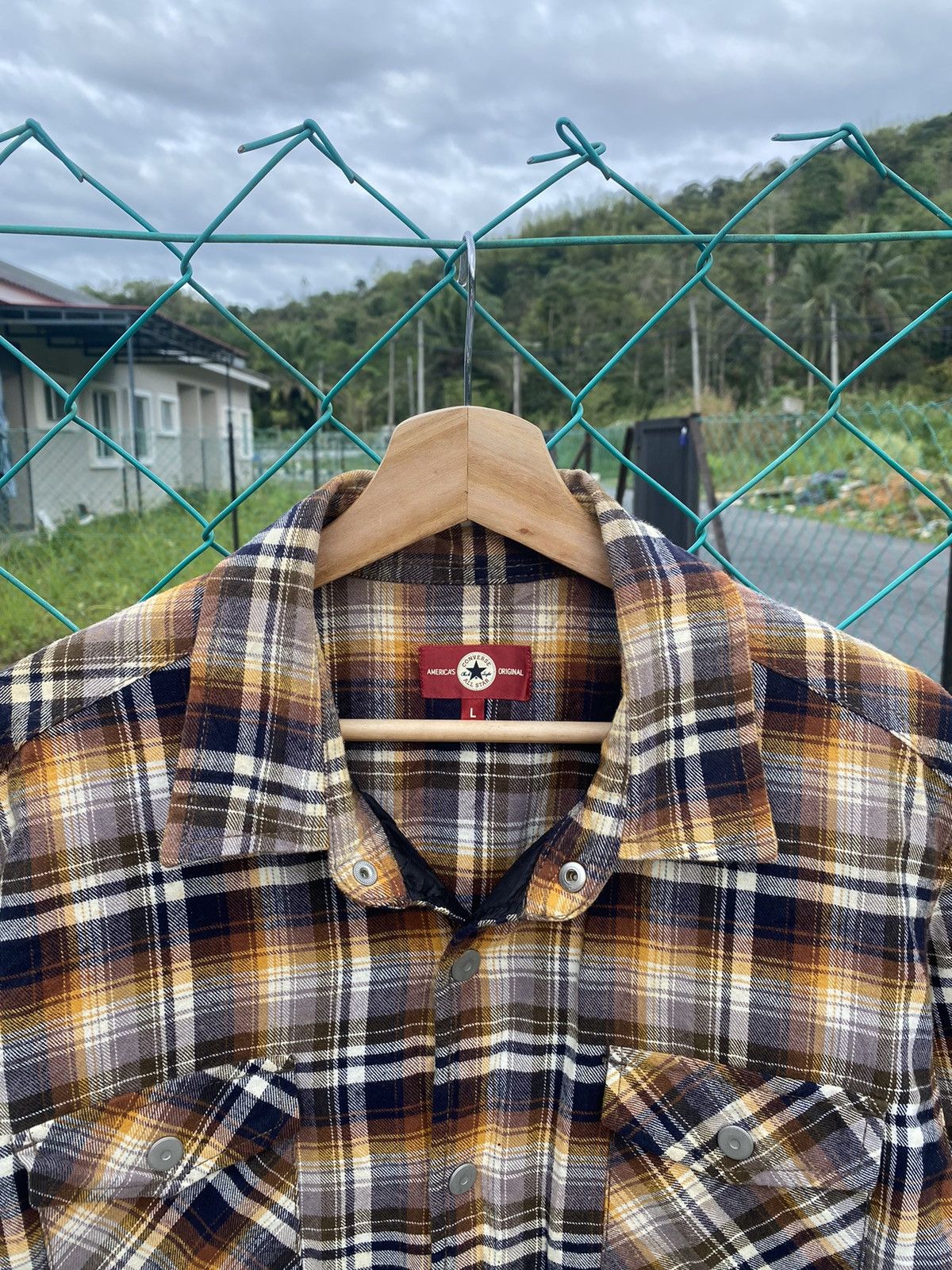Converse × Flannel Converse Shadow Plaid Quilted Flannel Size US L / EU 52-54 / 3 - 4 Thumbnail