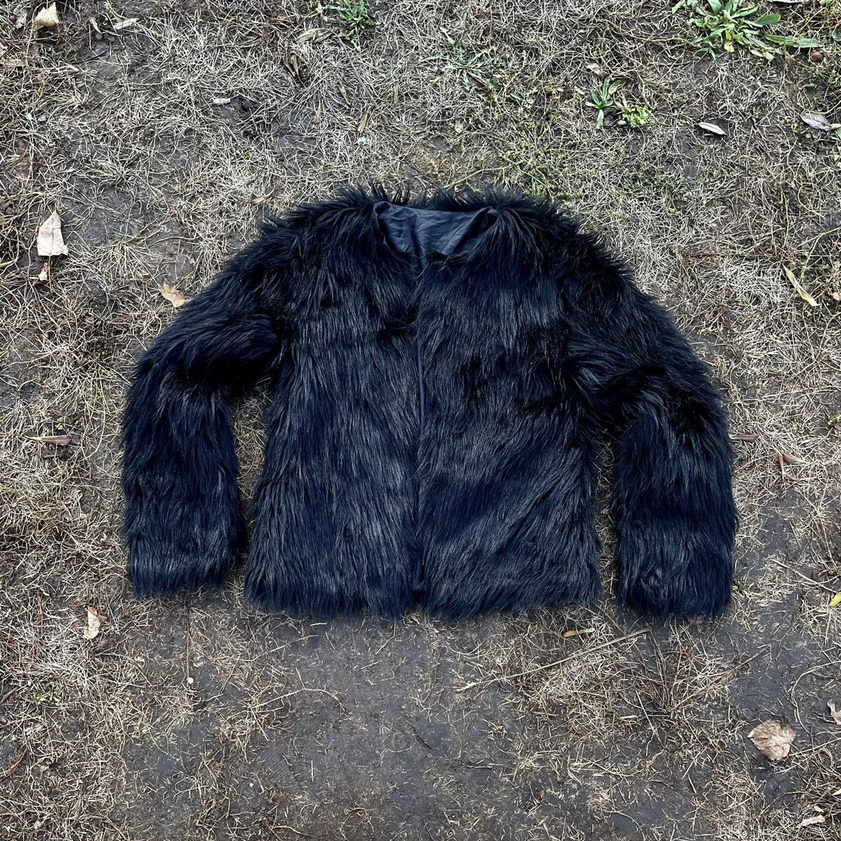 If Six Was Nine Vintage Y2K Jacket Distressed Mohair Vamp M Size M / US 6-8 / IT 42-44 - 1 Thumbnail
