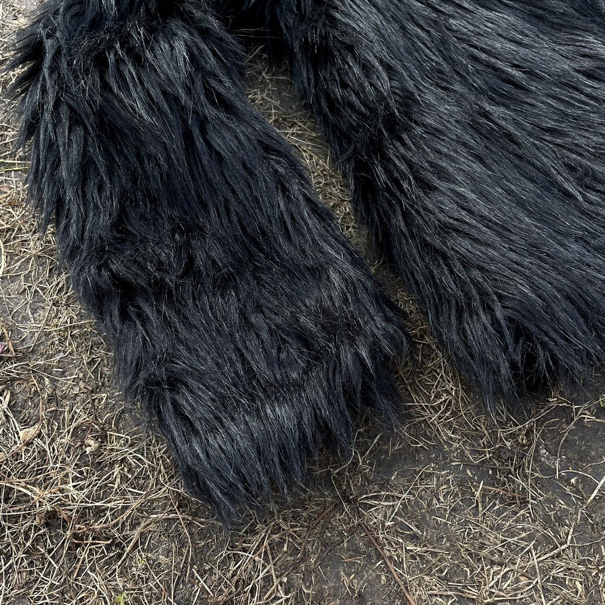 If Six Was Nine Vintage Y2K Jacket Distressed Mohair Vamp M Size M / US 6-8 / IT 42-44 - 4 Thumbnail