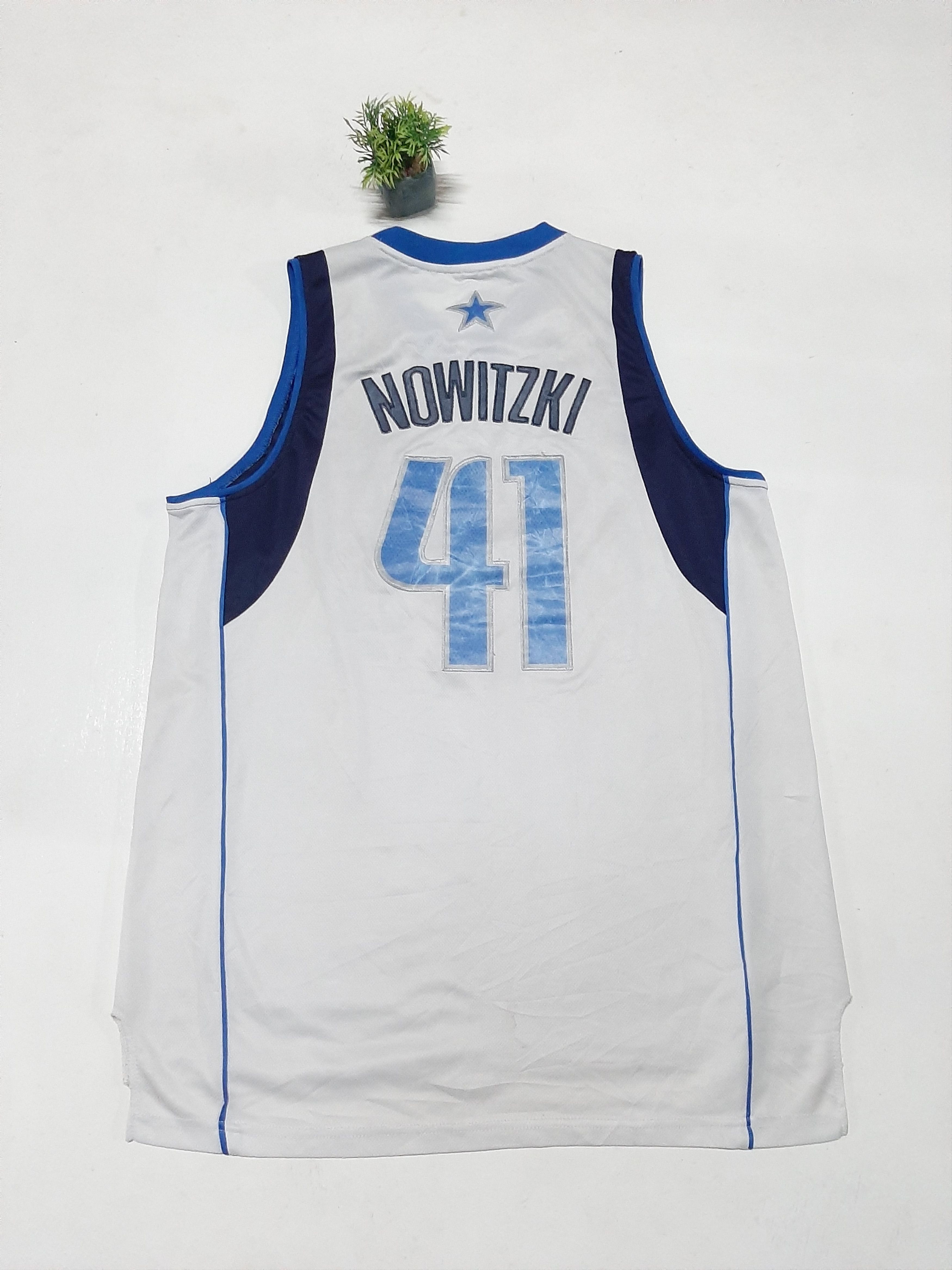 NBA × Vintage VINTAGE NBA DALLAS NOWITZKI TANK TOP JERSEY Size US L / EU 52-54 / 3 - 4 Thumbnail