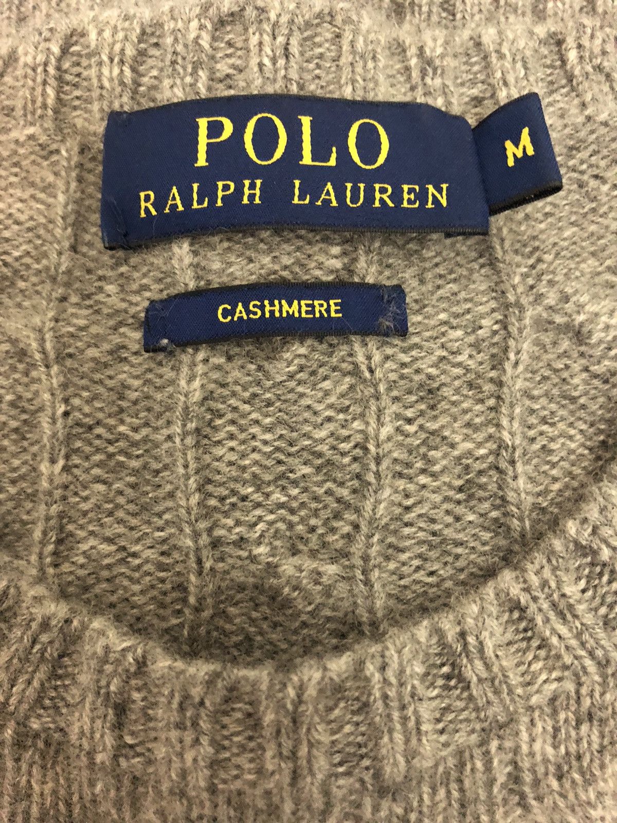 Polo Ralph Lauren Cashmere Cable Sweater Size US M / EU 48-50 / 2 - 3 Thumbnail