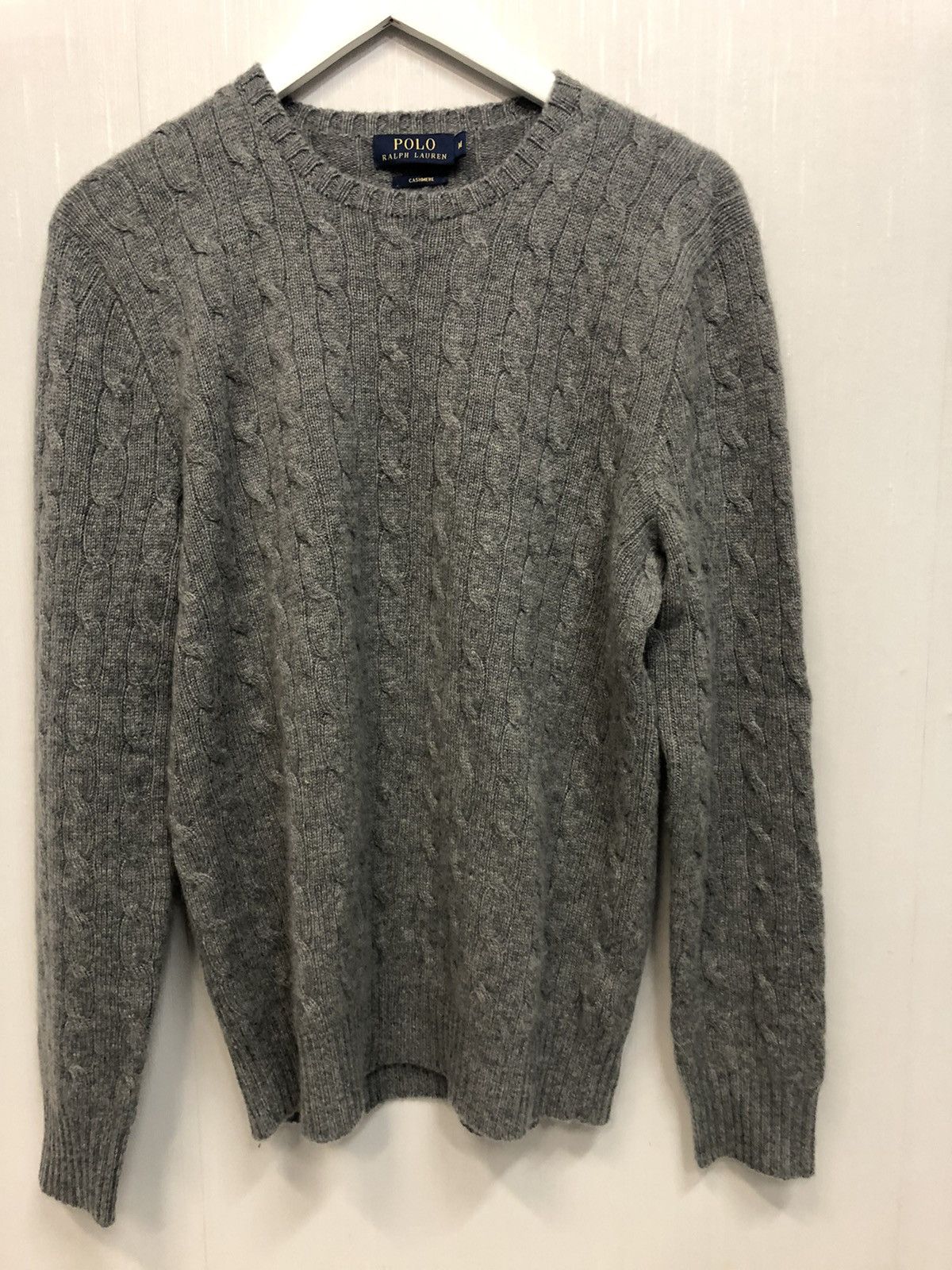 Polo Ralph Lauren Cashmere Cable Sweater Size US M / EU 48-50 / 2 - 1 Thumbnail