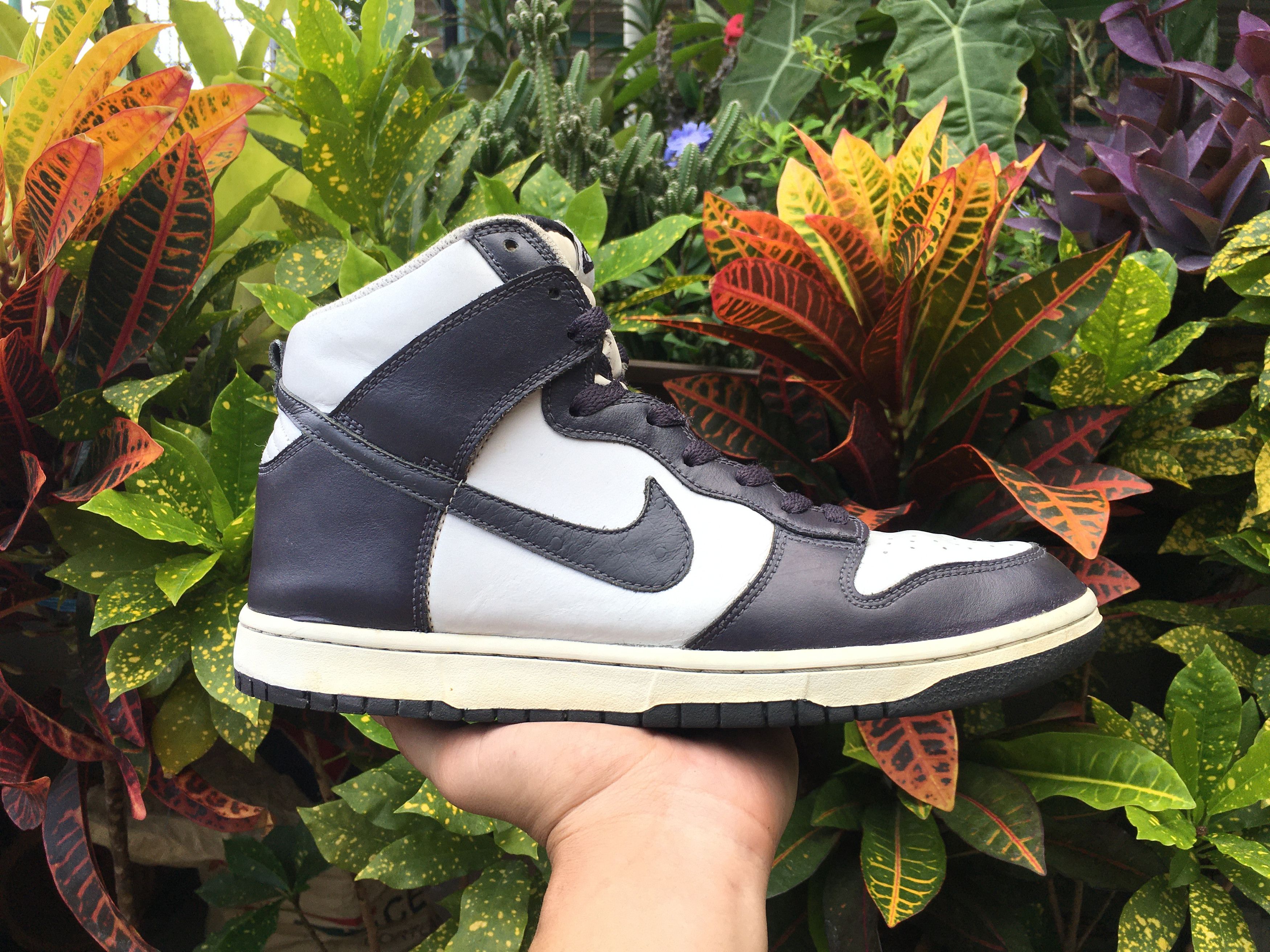 Nike Nike Dunk High Ostrich Swoosh White Gridiron | Grailed