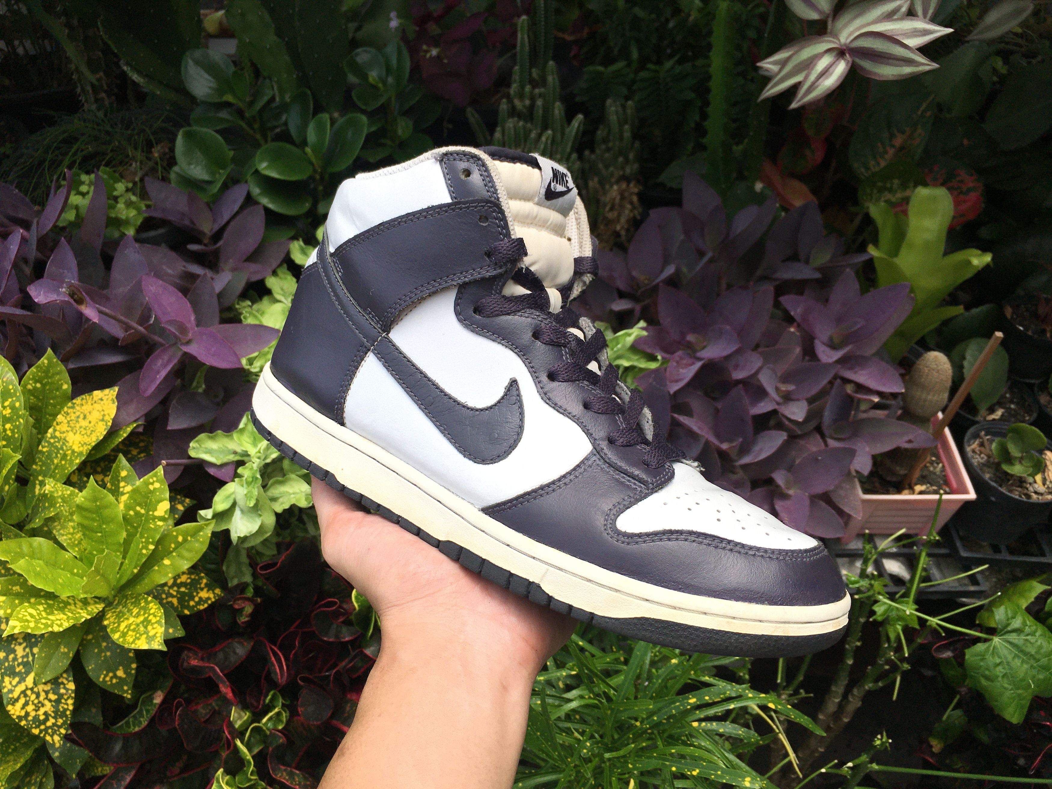 Nike Nike Dunk High Ostrich Swoosh White Gridiron Size US 9.5 / EU 42-43 - 18 Thumbnail