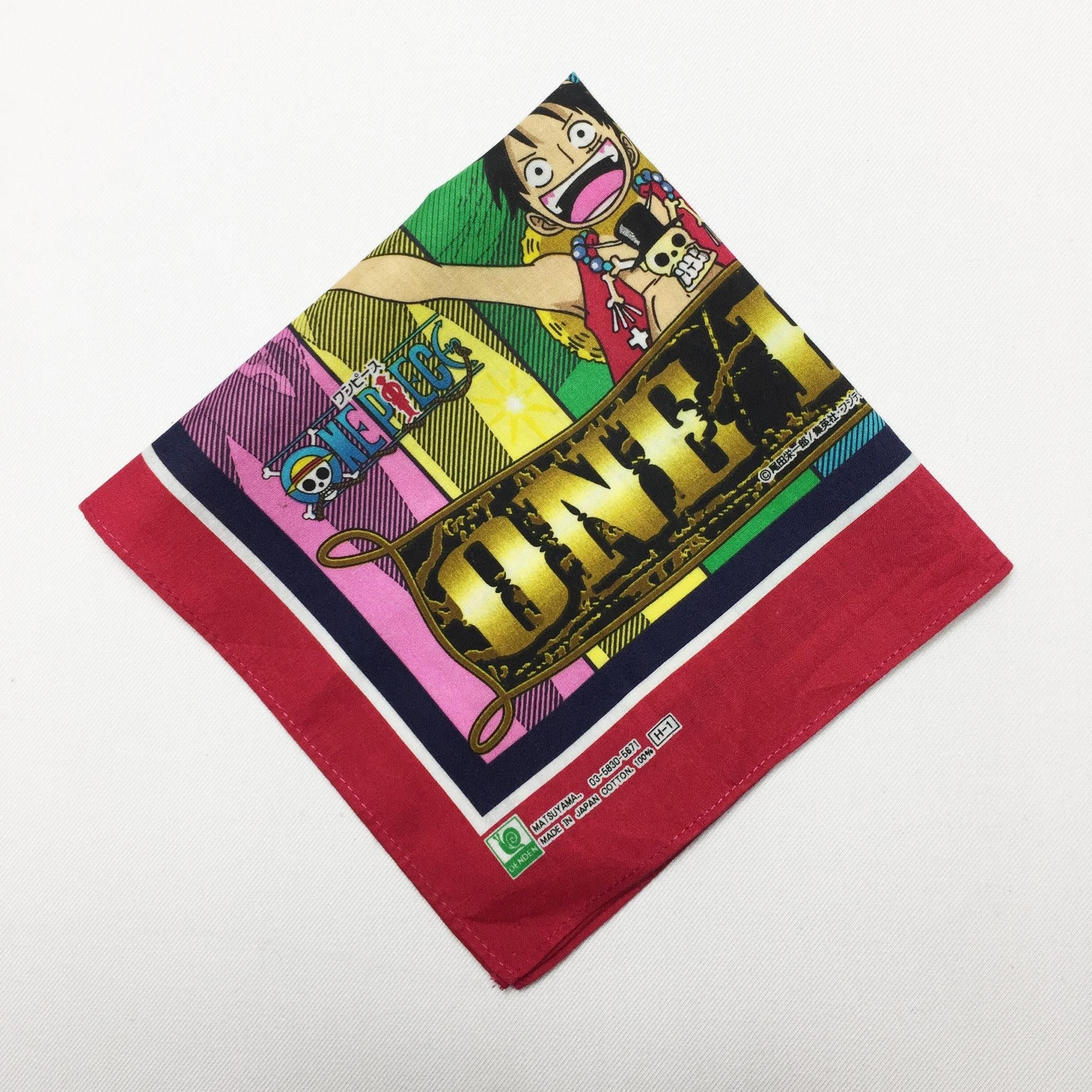 One Piece Rare One Piece Manga Handkerchief Made in Japan / luffy Size ONE SIZE - 5 Thumbnail