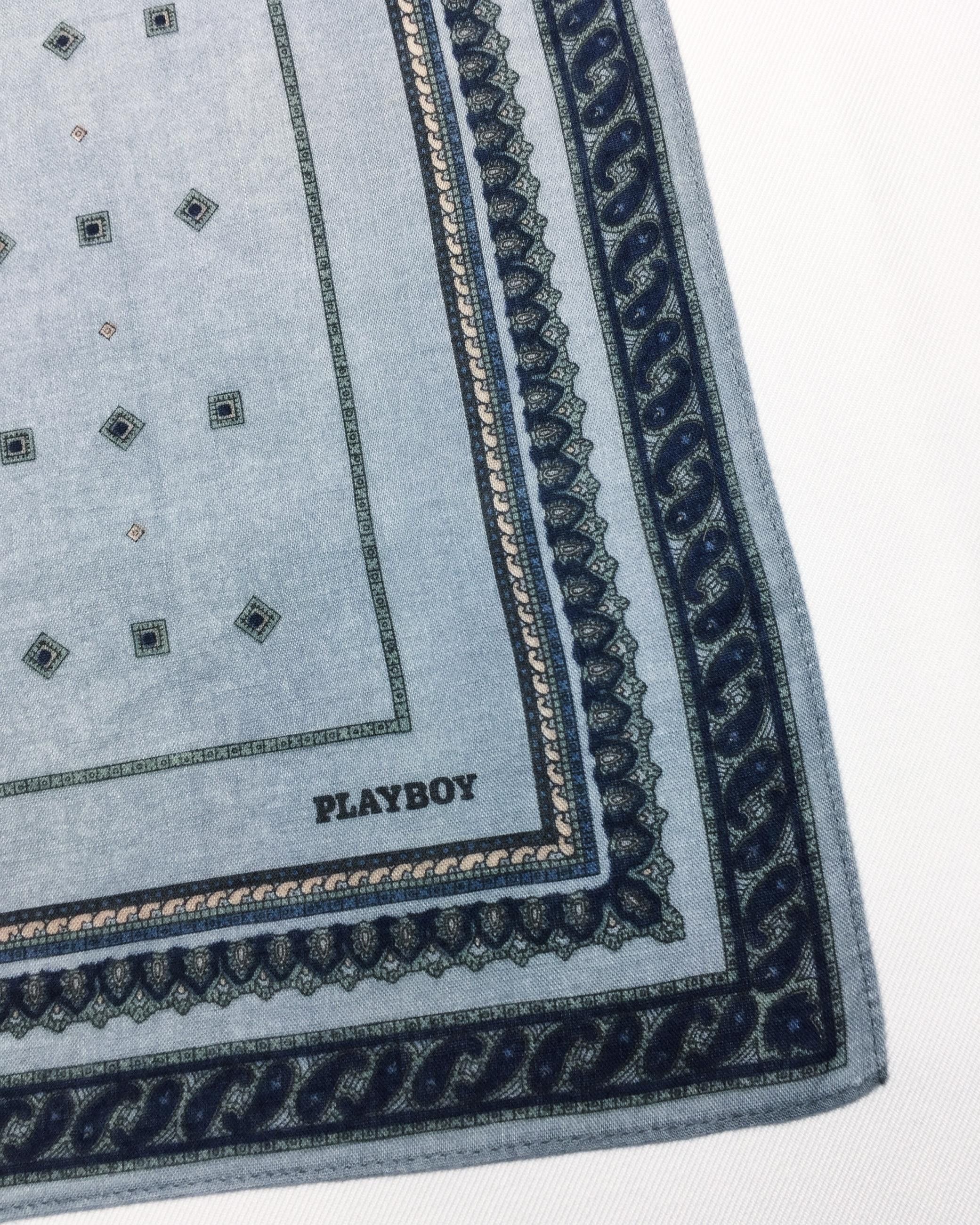 Playboy Rare Vintage Playboy Handkerchief / hanky scarf Size ONE SIZE - 3 Thumbnail