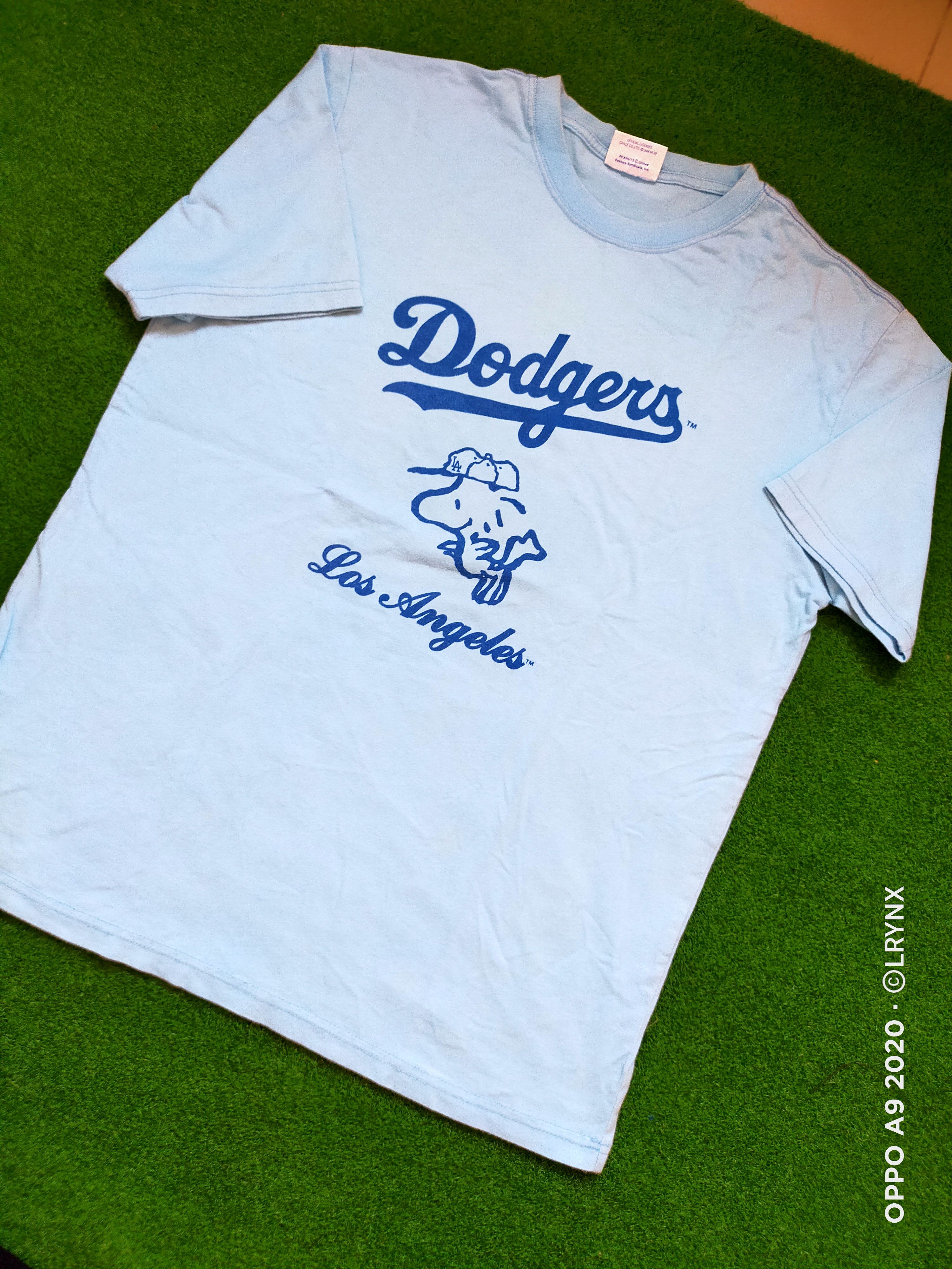 Early 90's LA Dodgers Tee Coopers Town Collection Nutmeg 