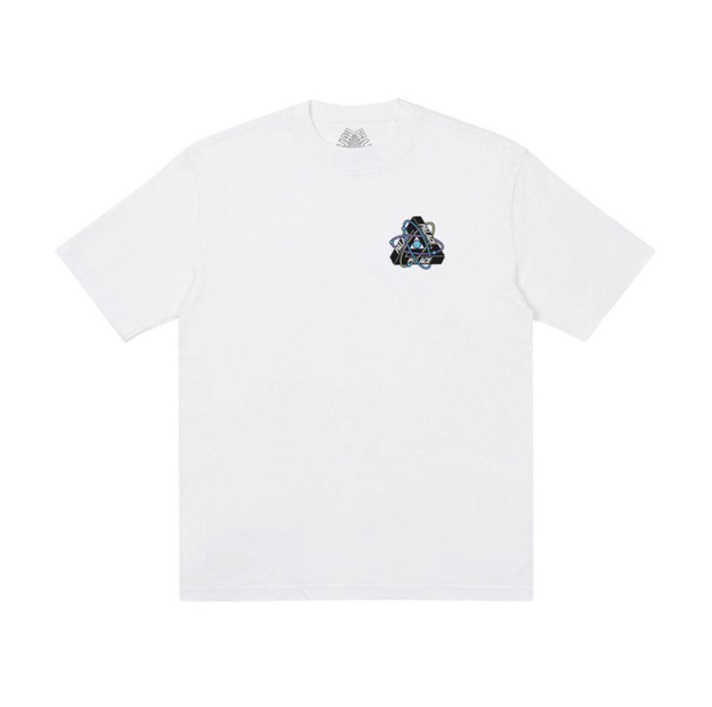 Palace Palace Tri-Atom Tee White • M Size US M / EU 48-50 / 2 - 2 Thumbnail