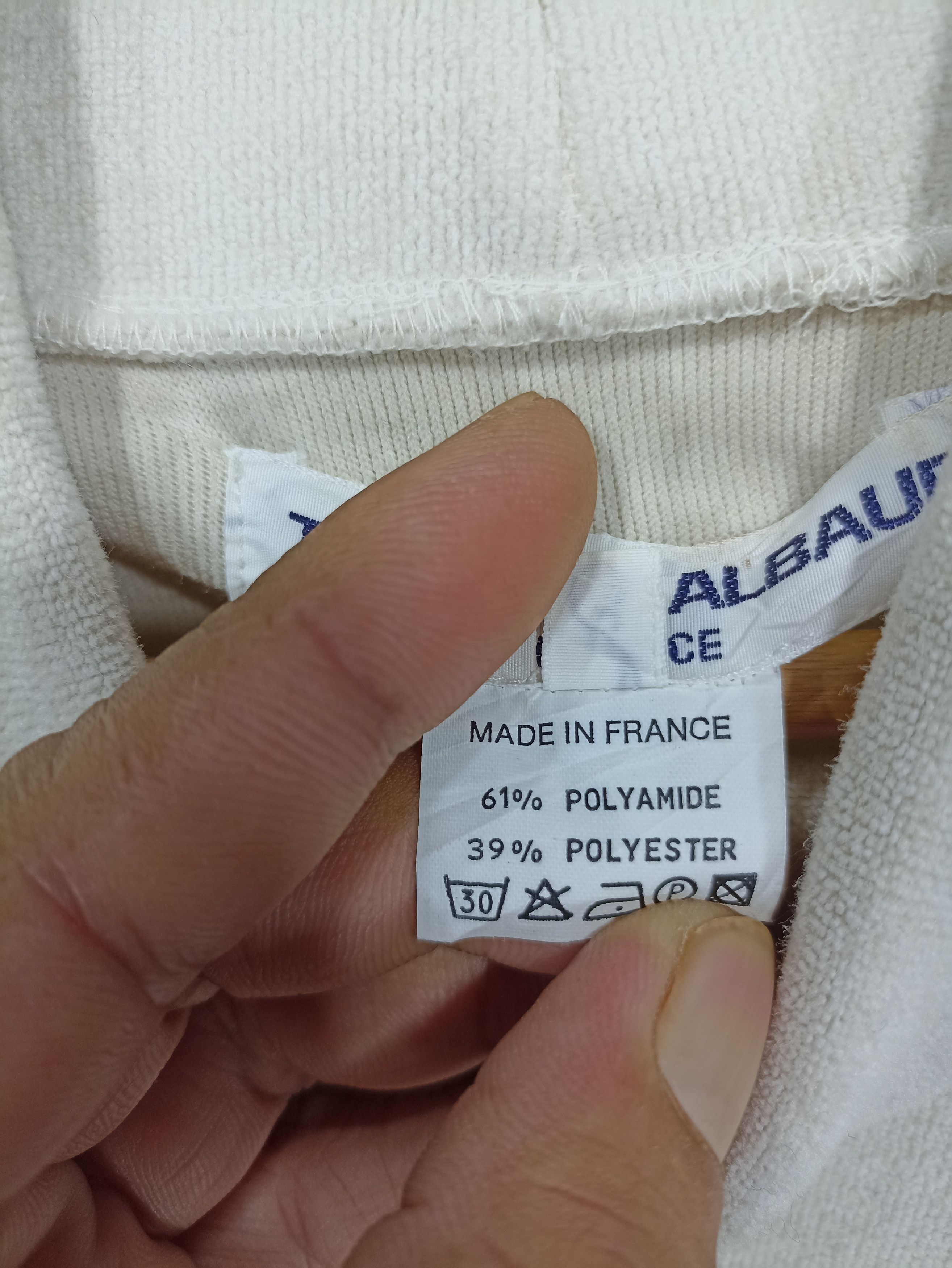 Designer × Vintage Vintage Tricot D' Albaud Tutleneck Sweatshirts Size US L / EU 52-54 / 3 - 5 Thumbnail