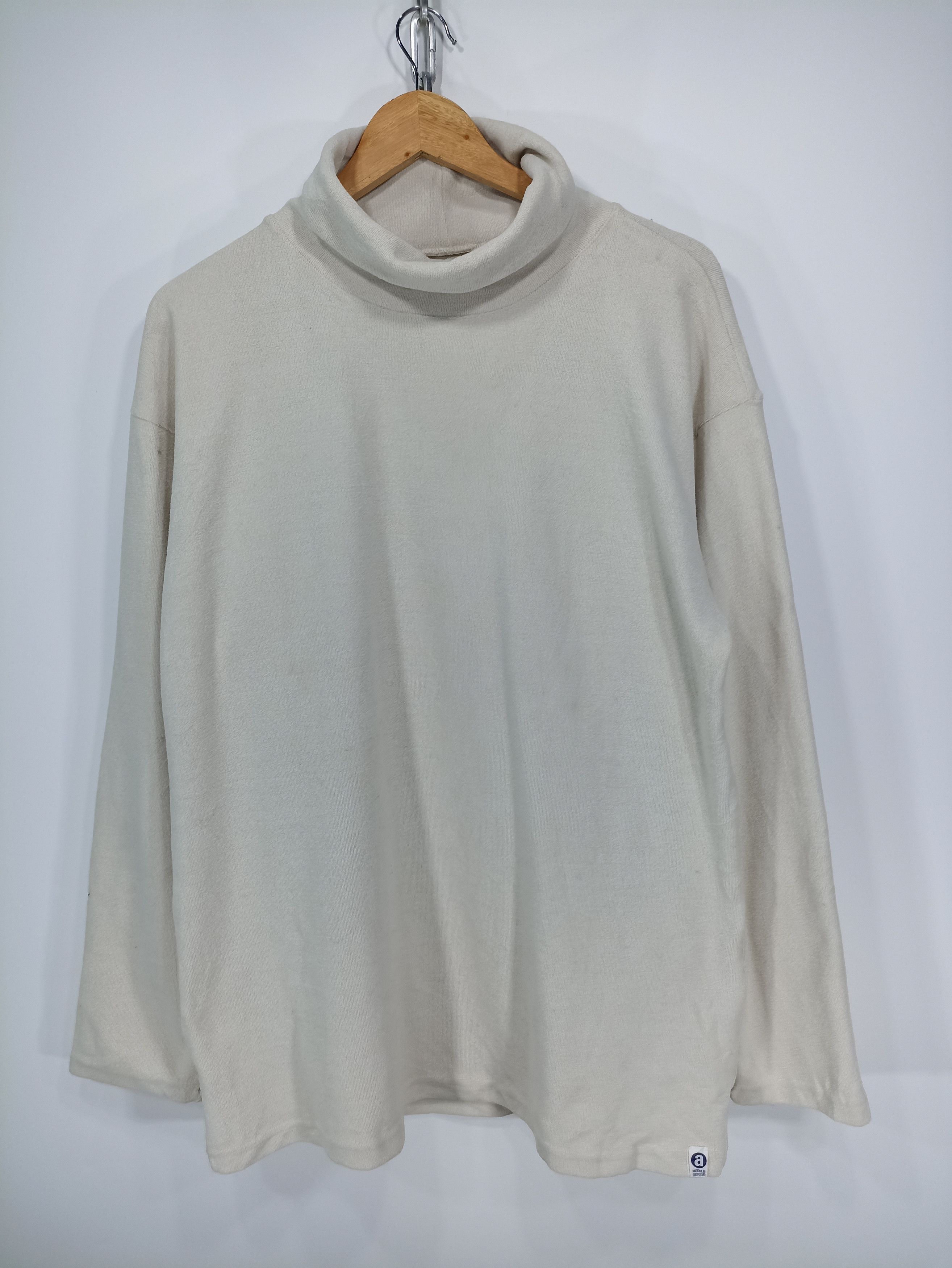 Designer × Vintage Vintage Tricot D' Albaud Tutleneck Sweatshirts Size US L / EU 52-54 / 3 - 1 Thumbnail