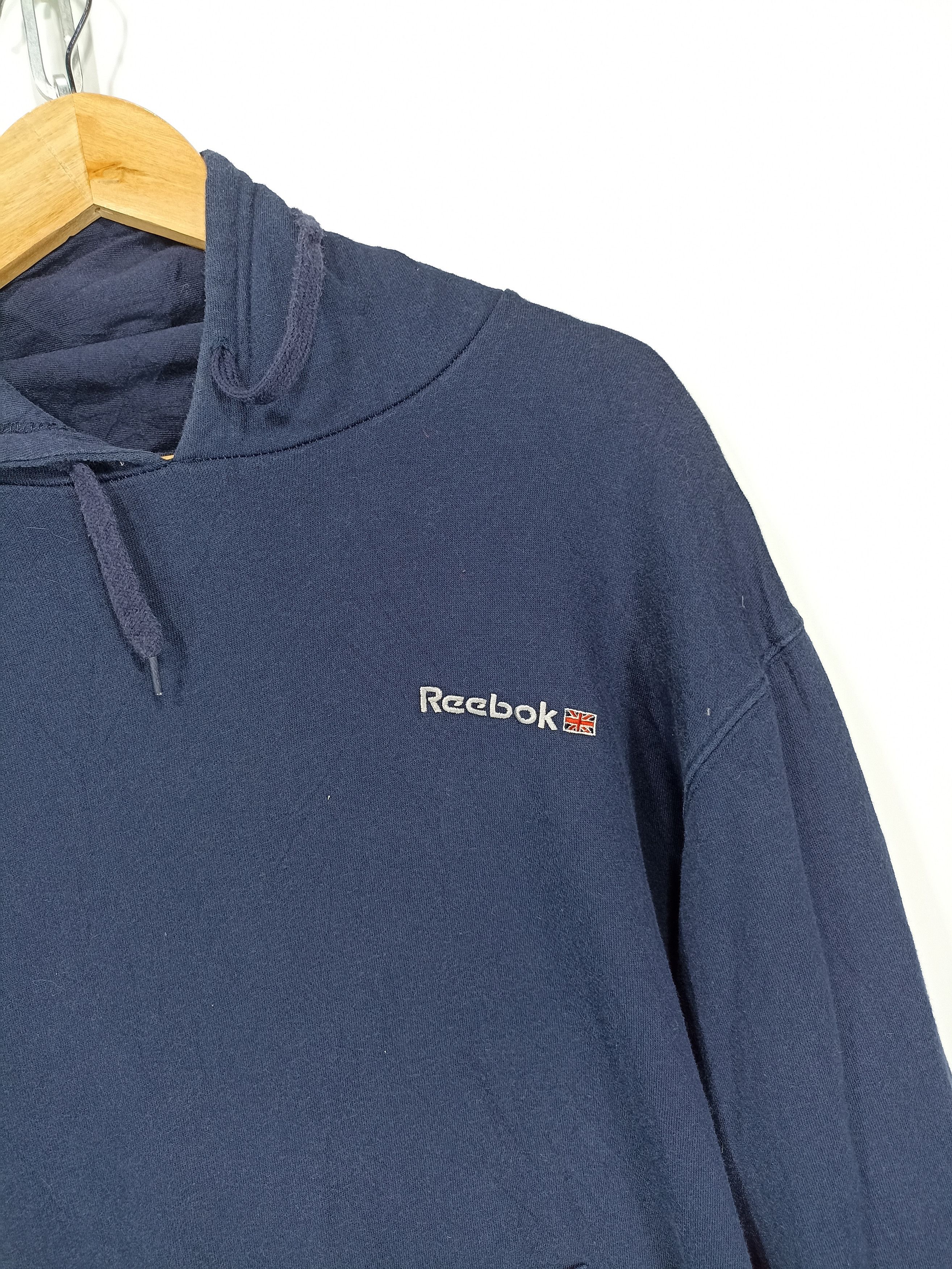Reebok × Vintage Vintage Reebok Sweatshirts Hoodie Size US L / EU 52-54 / 3 - 2 Thumbnail