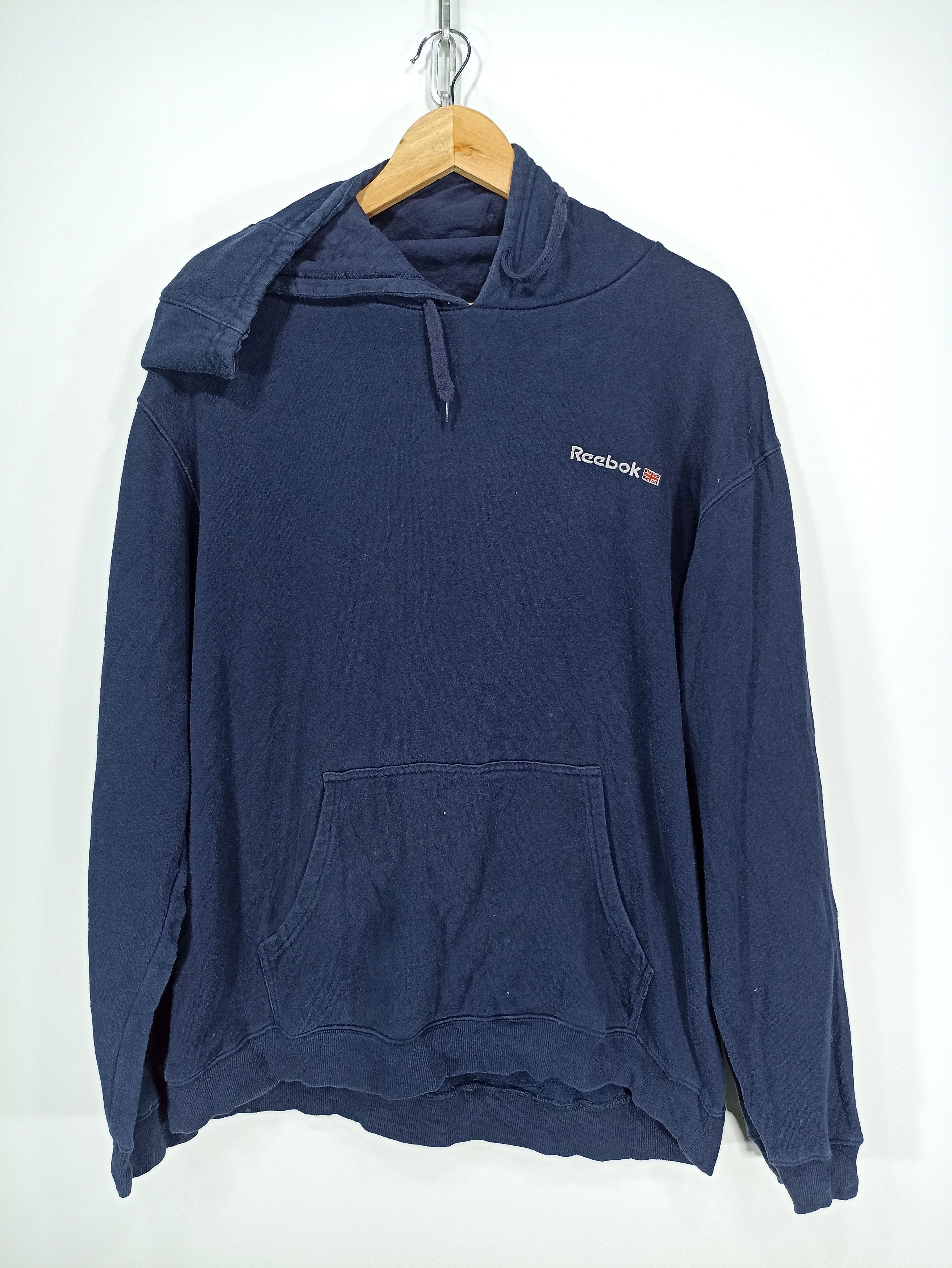Reebok × Vintage Vintage Reebok Sweatshirts Hoodie Size US L / EU 52-54 / 3 - 1 Thumbnail