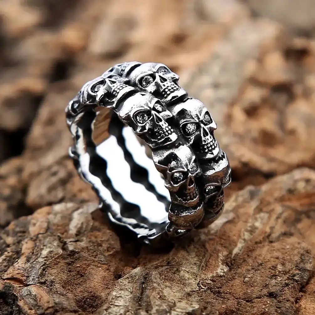 Jewelry Domineering Devil Skeleton Rings Size ONE SIZE - 3 Thumbnail