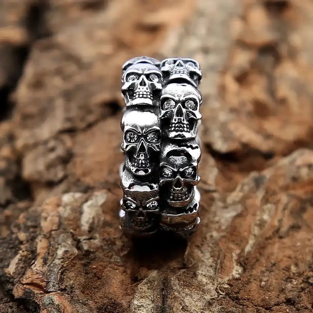 Jewelry Domineering Devil Skeleton Rings Size ONE SIZE - 4 Thumbnail