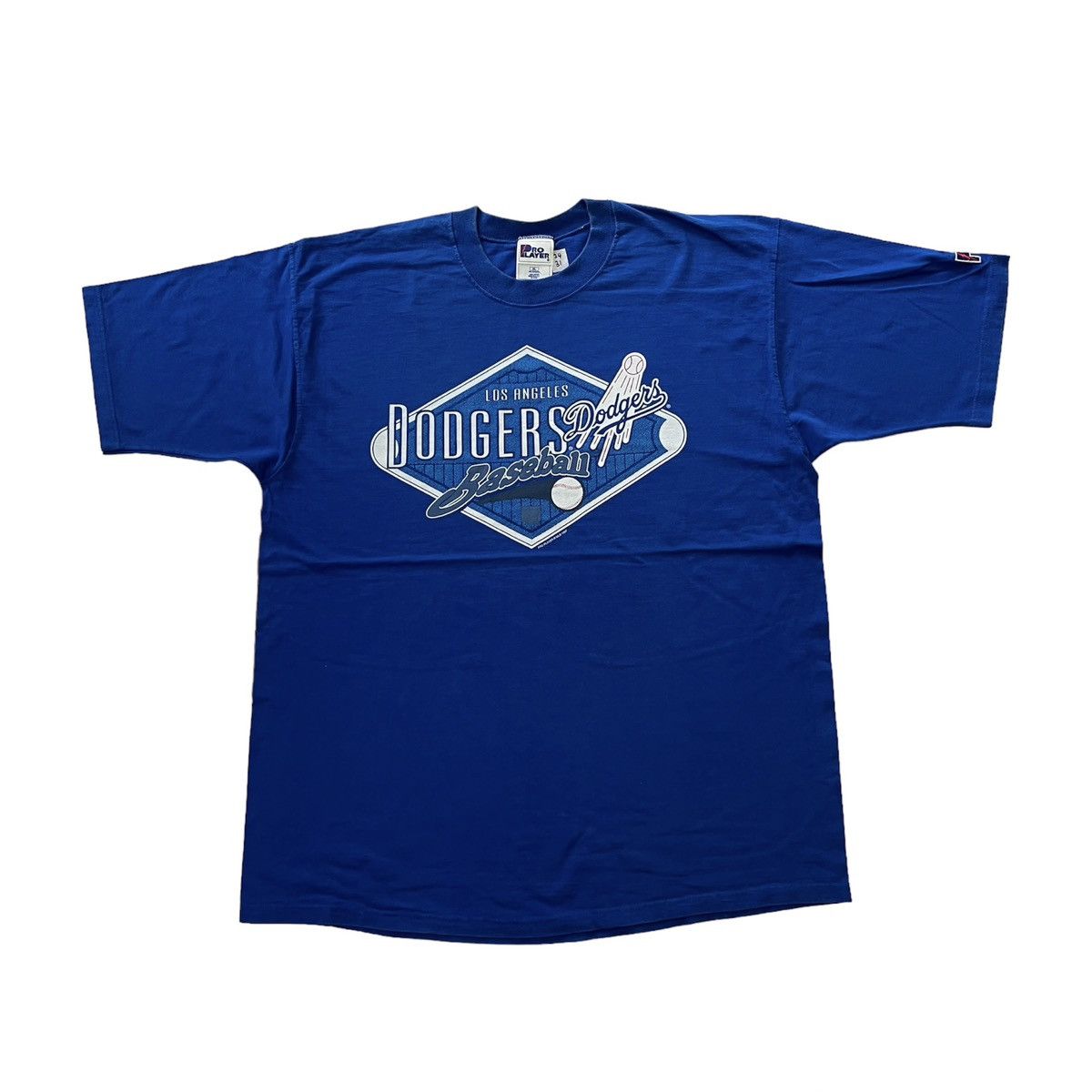 MLB × Pro Player Vintage 90s LA Dodgers Baseball Pro Player MLB Tee P Size US XL / EU 56 / 4 - 1 Thumbnail
