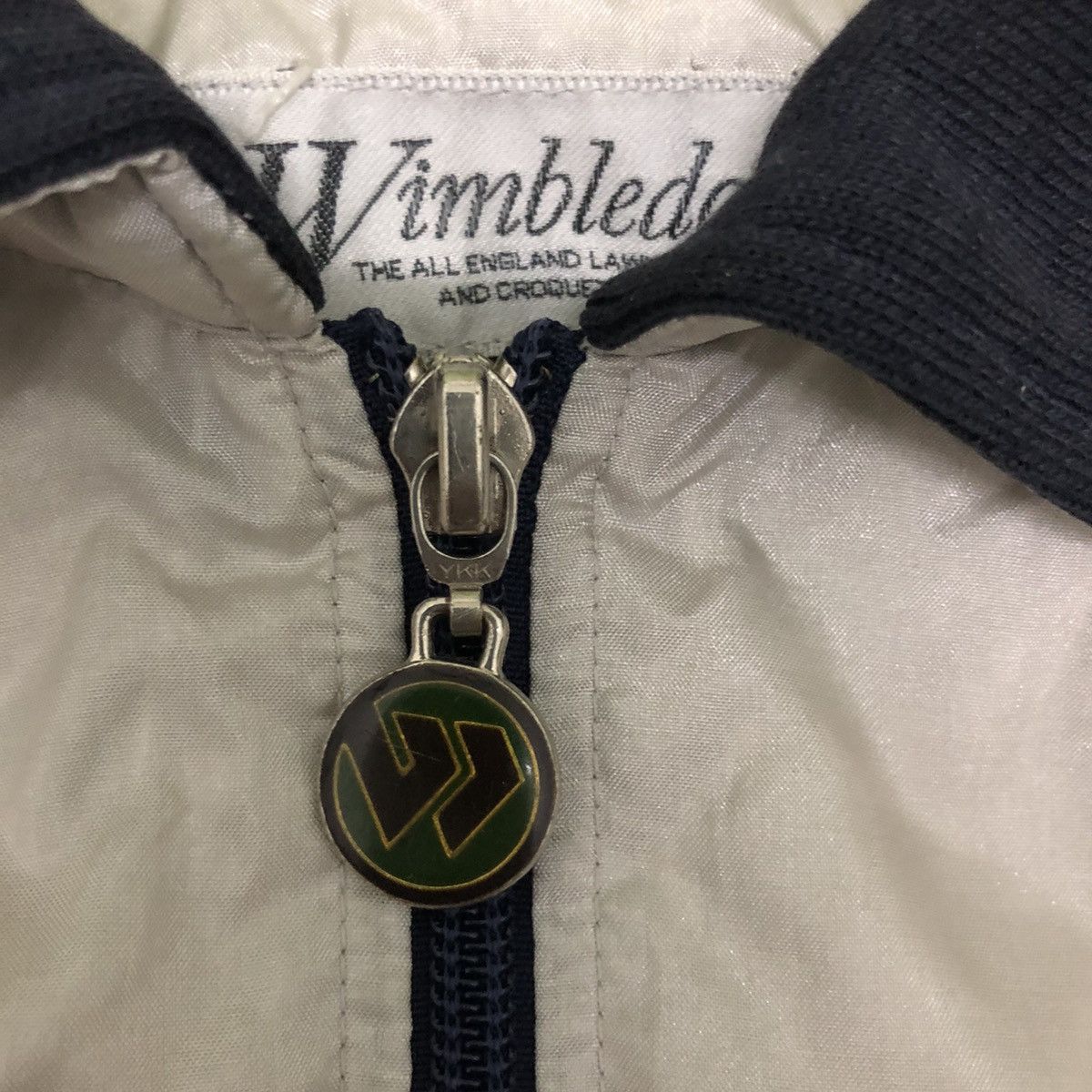 Japanese Brand Vintage wimbledon england tennis big logo nylon jacket Size US L / EU 52-54 / 3 - 11 Thumbnail