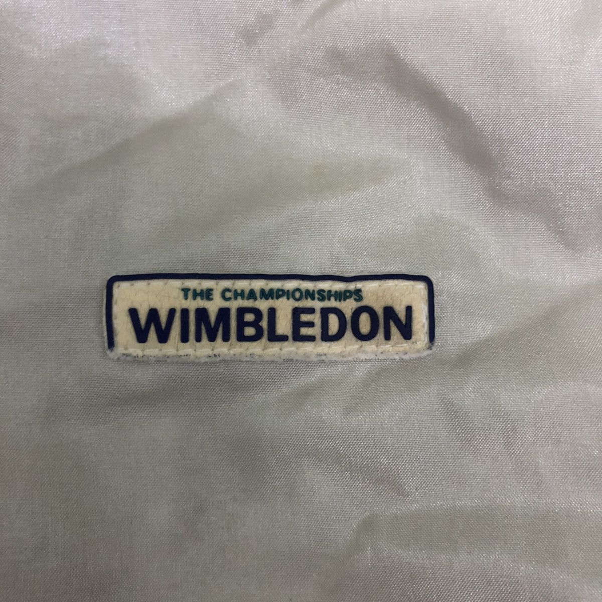 Japanese Brand Vintage wimbledon england tennis big logo nylon jacket Size US L / EU 52-54 / 3 - 5 Thumbnail