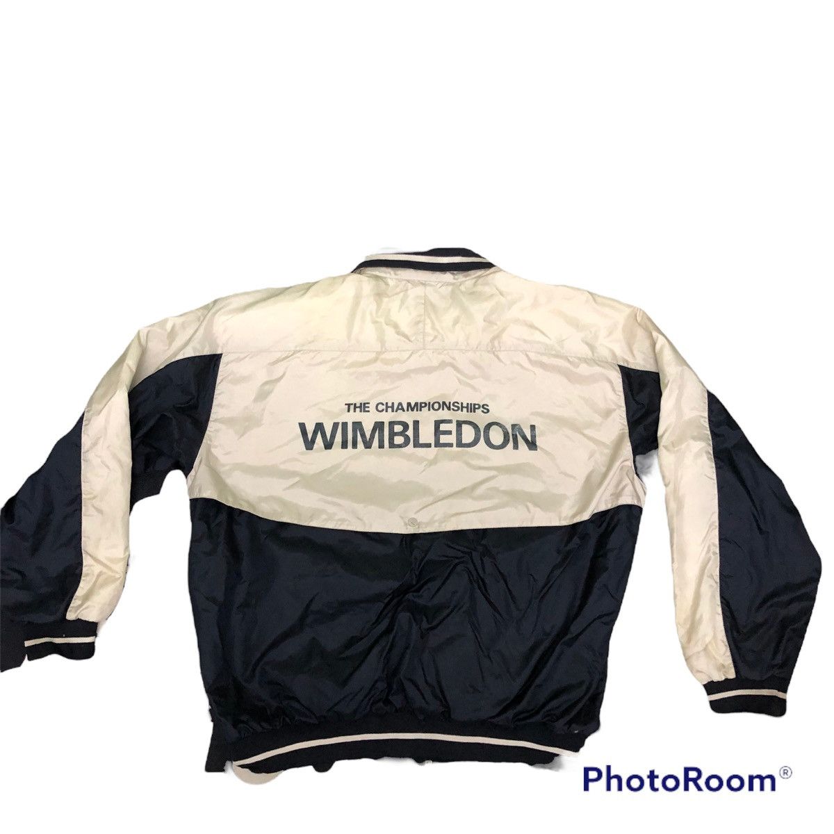 Japanese Brand Vintage wimbledon england tennis big logo nylon jacket Size US L / EU 52-54 / 3 - 4 Thumbnail