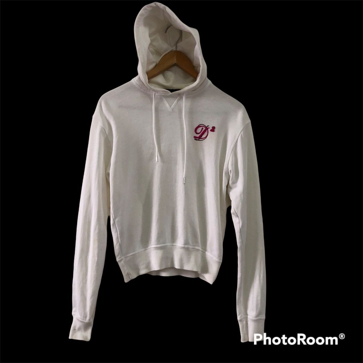 Dsquared2 Dsquared 2 hoodie rare design big logo Size US S / EU 44-46 / 1 - 1 Thumbnail