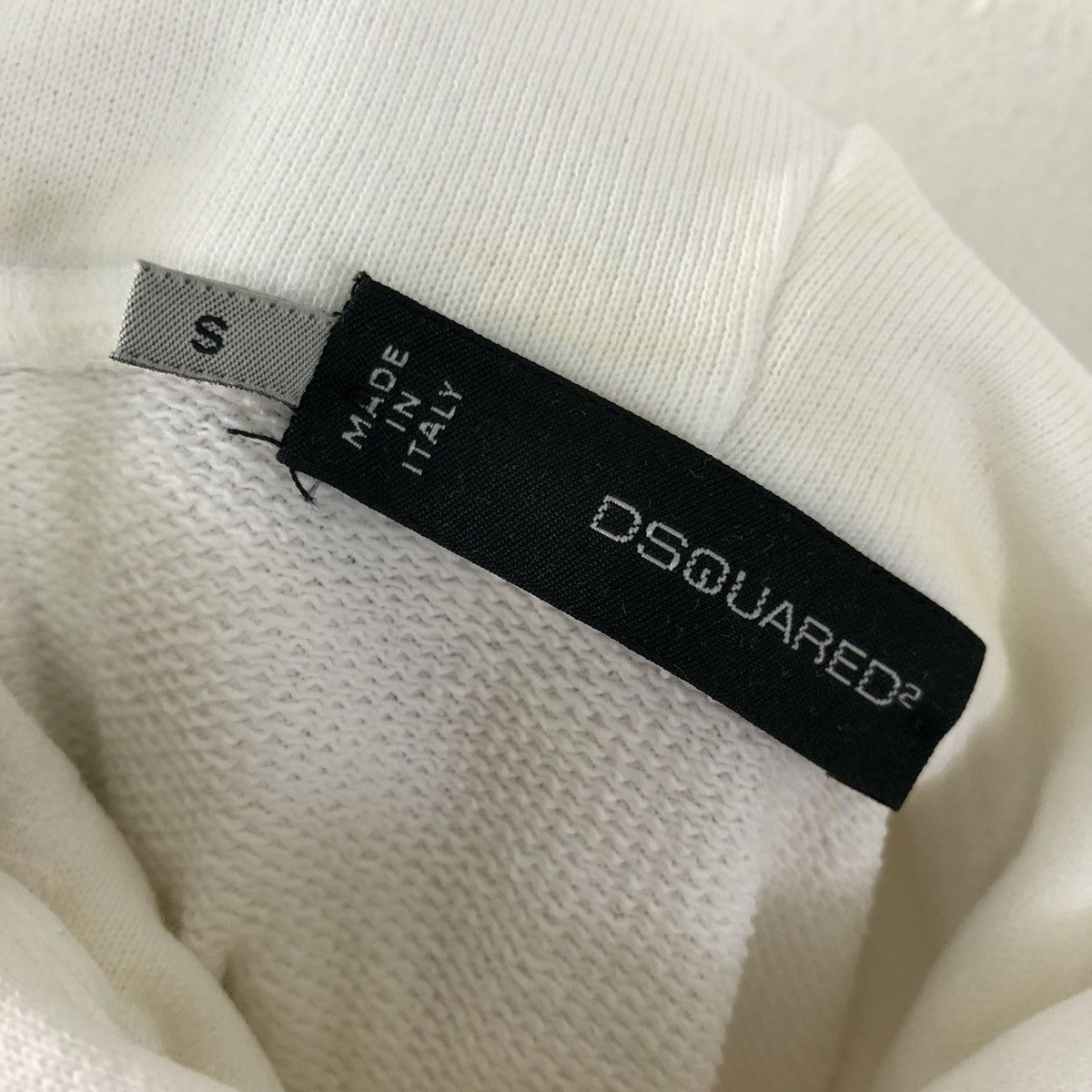 Dsquared2 Dsquared 2 hoodie rare design big logo Size US S / EU 44-46 / 1 - 7 Thumbnail