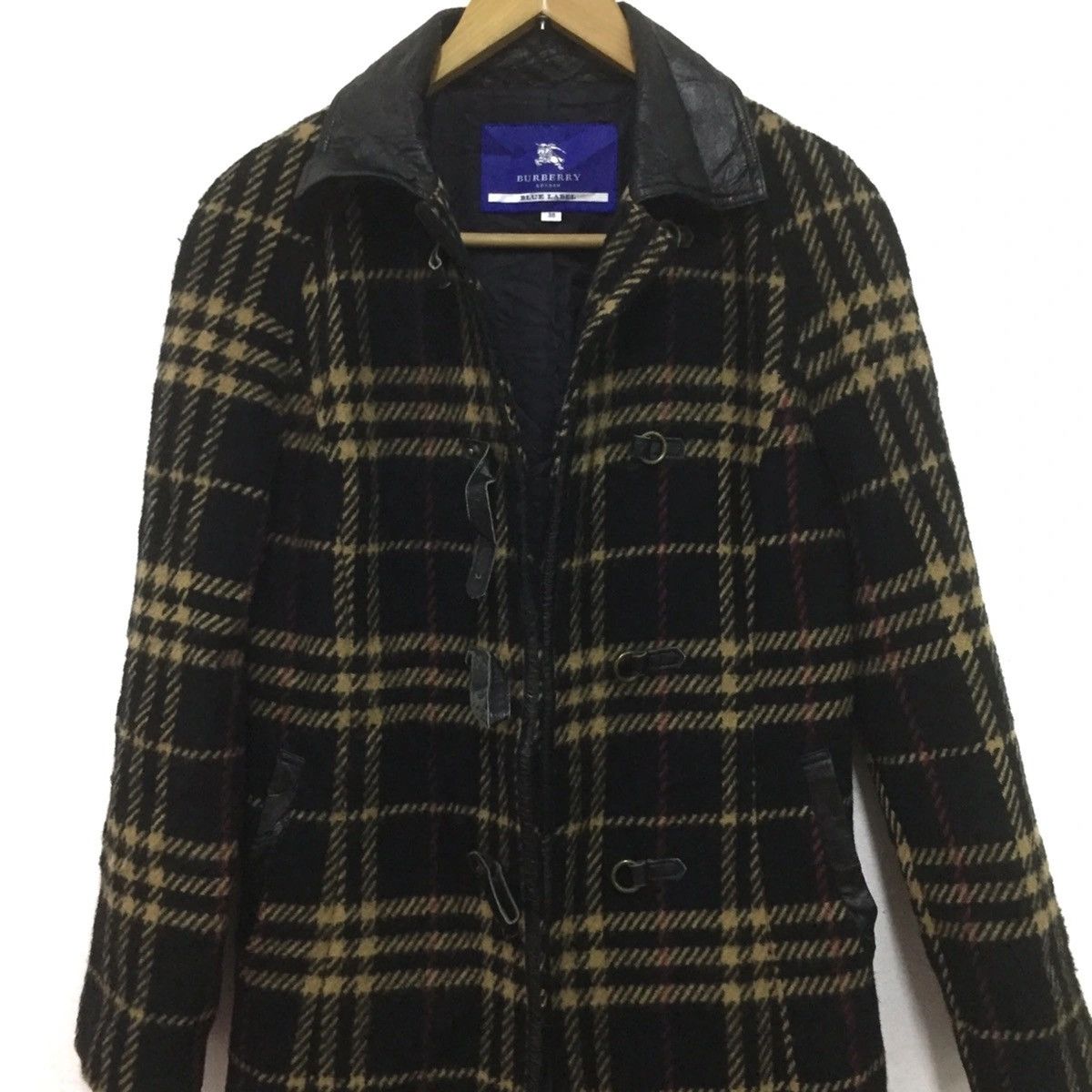 Burberry Rare Burberry wool parka nova check Size M / US 6-8 / IT 42-44 - 2 Thumbnail