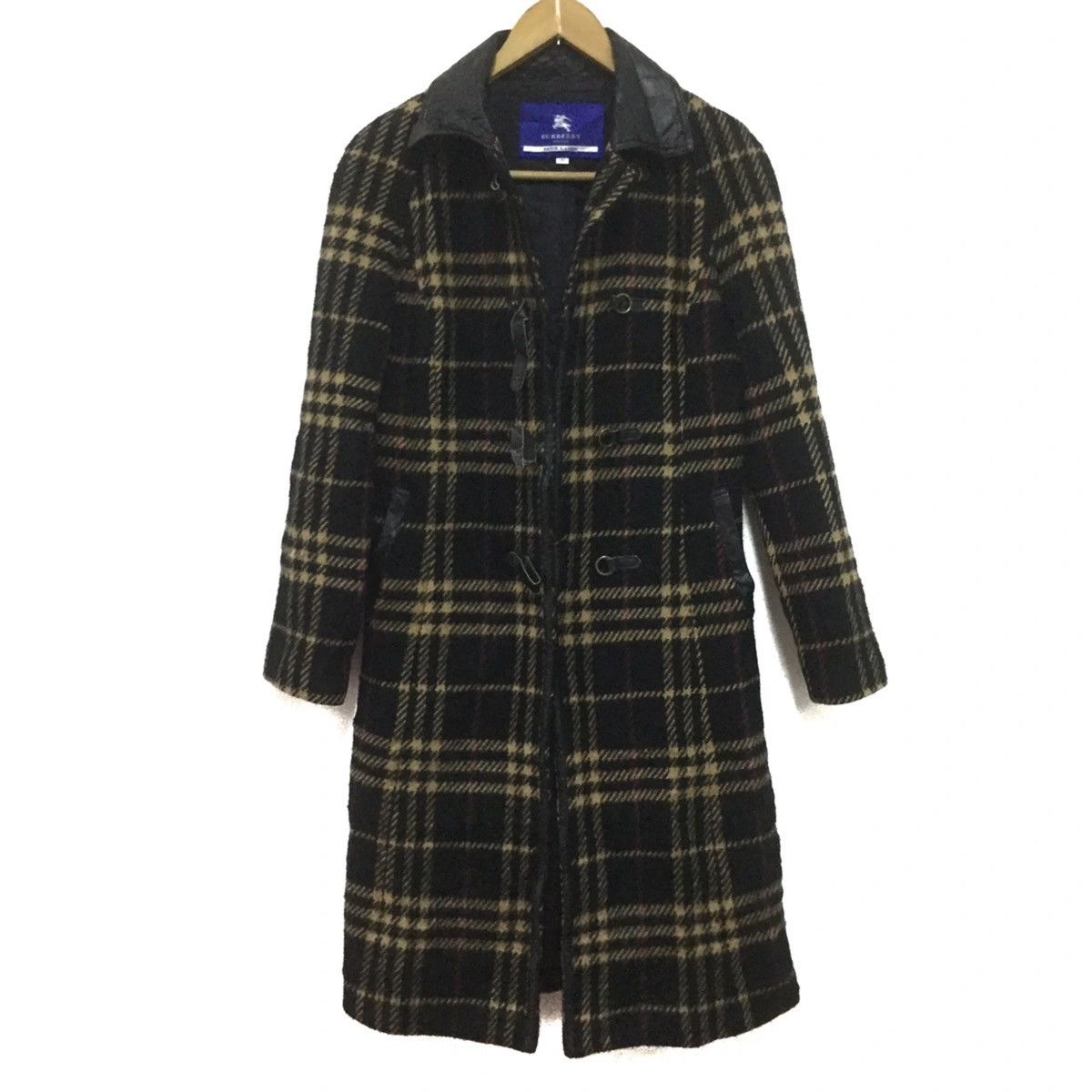 Burberry Rare Burberry wool parka nova check Size M / US 6-8 / IT 42-44 - 1 Thumbnail