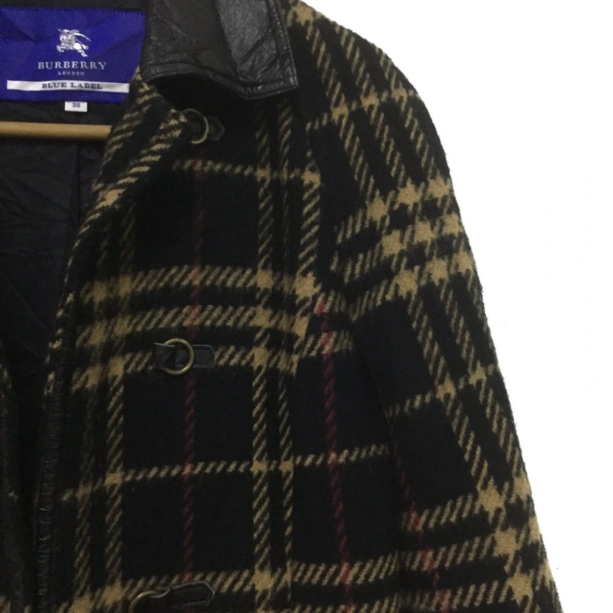 Burberry Rare Burberry wool parka nova check Size M / US 6-8 / IT 42-44 - 4 Thumbnail